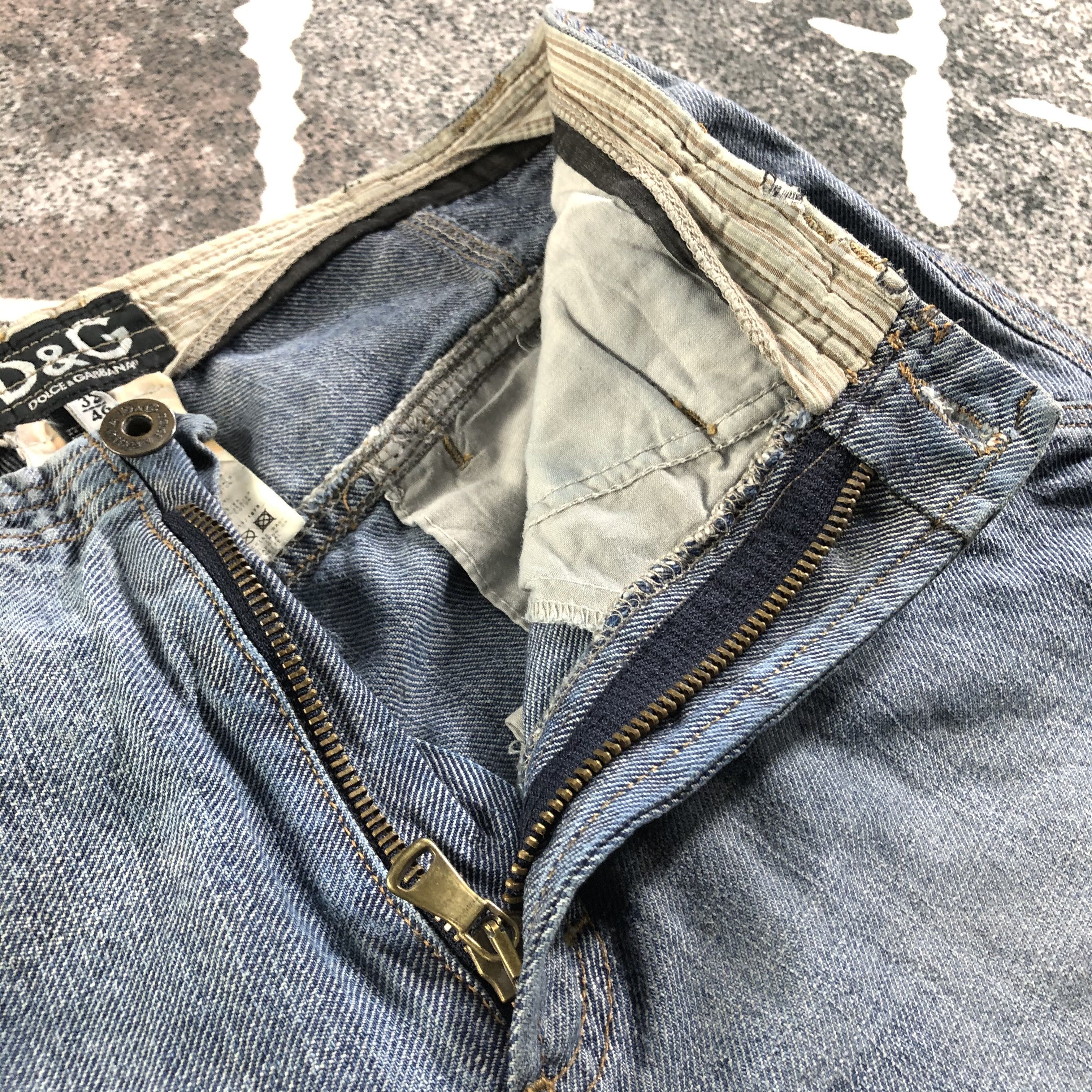 Dolce & Gabbana Dolce & Gabbana Jeans Medium Wash Denim KJ2232 Size US 30 / EU 46 - 7 Thumbnail