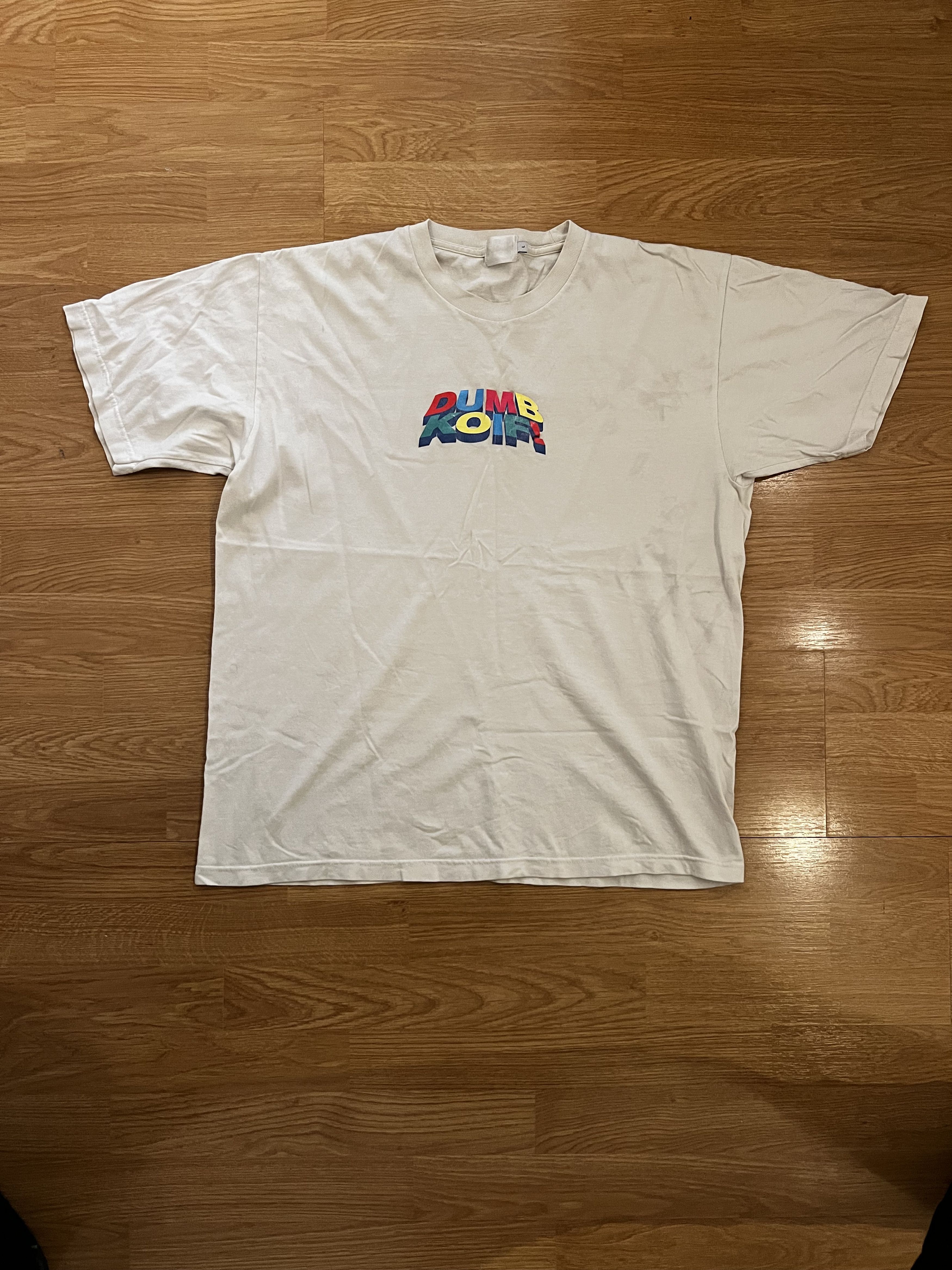 Vintage Dumbkoif T-Shirt white Size US L / EU 52-54 / 3 - 3 Thumbnail