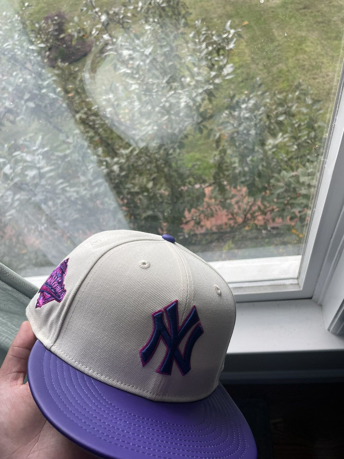 New Era Yankees fitted hat sz 1/2 myfitteds COLOR CHANGING Size ONE SIZE - 2 Thumbnail