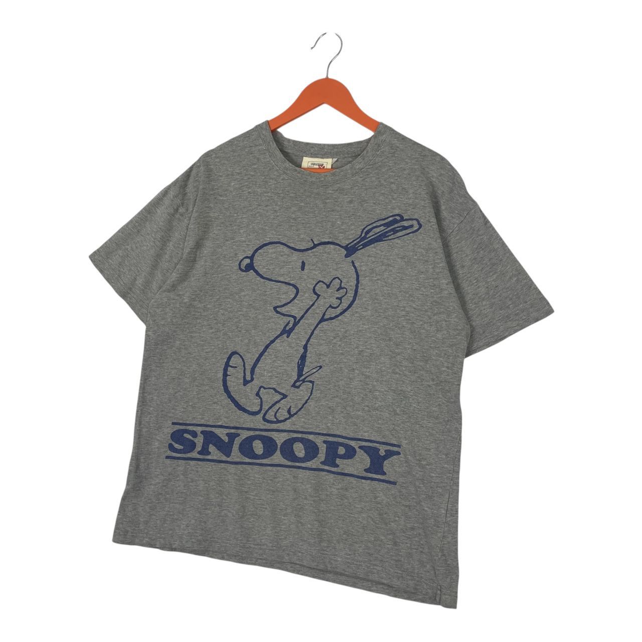 Peanuts Vintage Peanuts Snoopy Big Logo Printed Tshirt Size US M / EU 48-50 / 2 - 2 Thumbnail