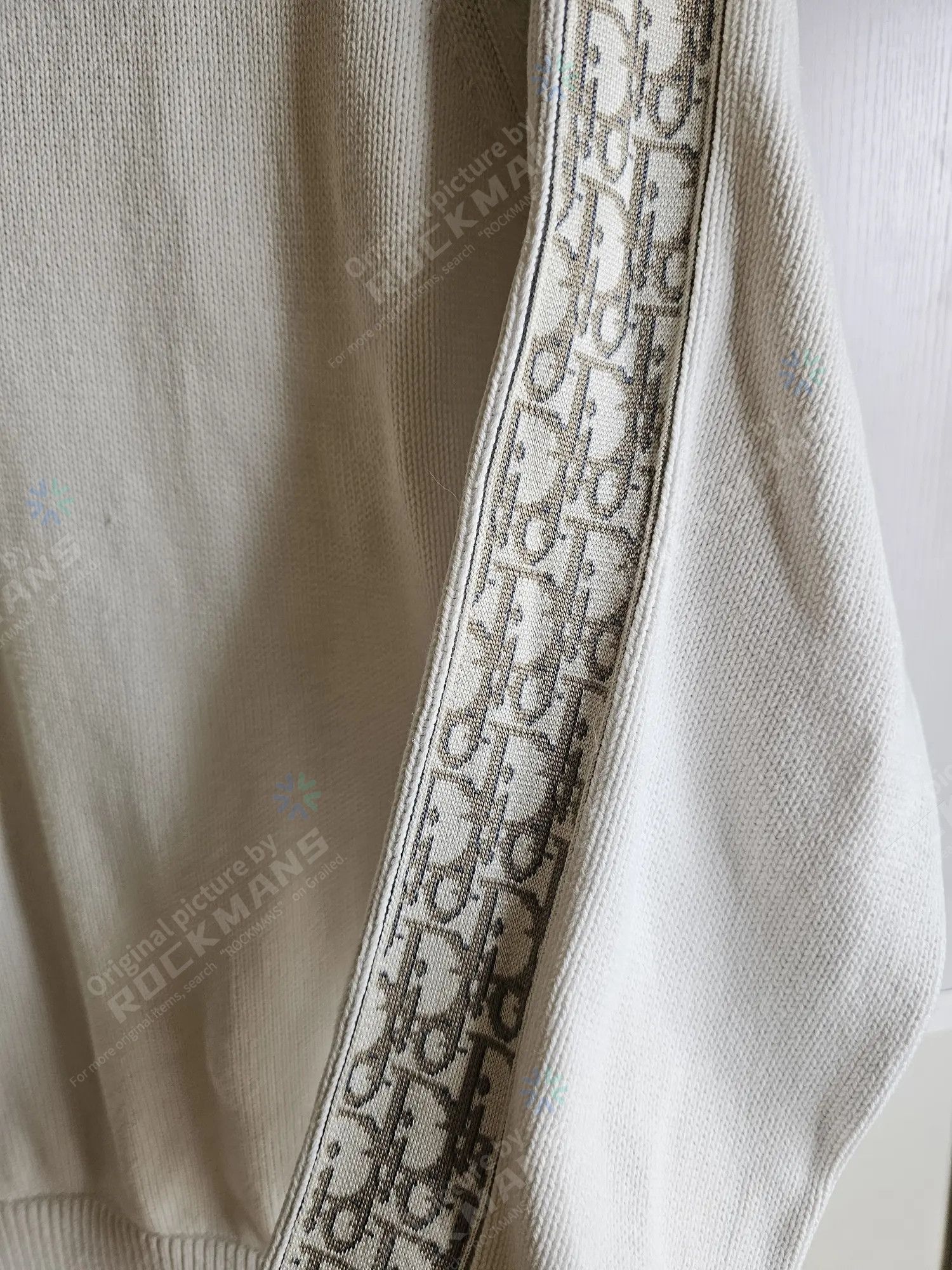 Dior Dior Men's Beige Sweater Size M Size US M / EU 48-50 / 2 - 2 Thumbnail