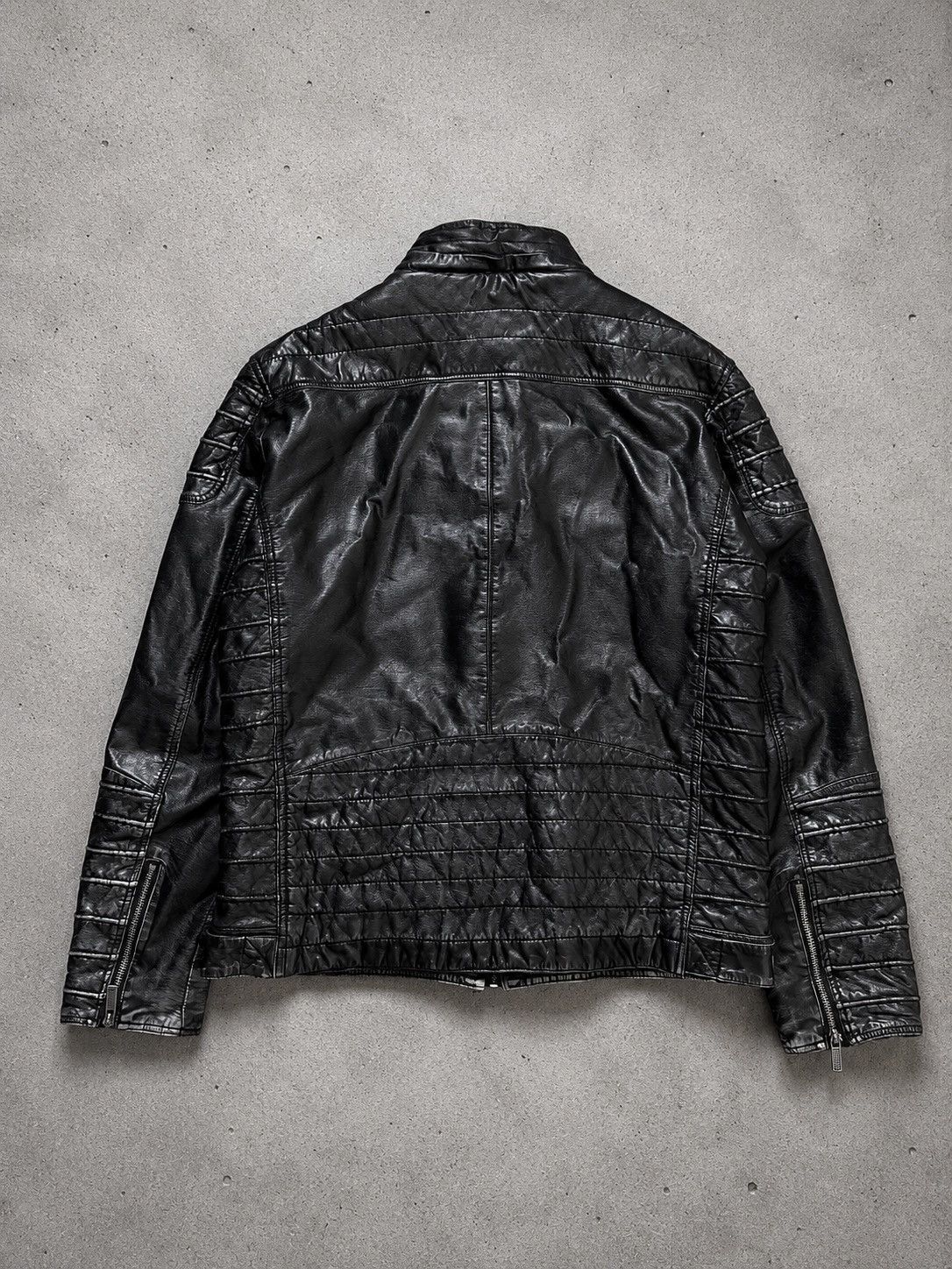 Japanese Brand Vintage Avantgarde Archive Tom Tompson Biker Jacket Size US XL / EU 56 / 4 - 2 Thumbnail