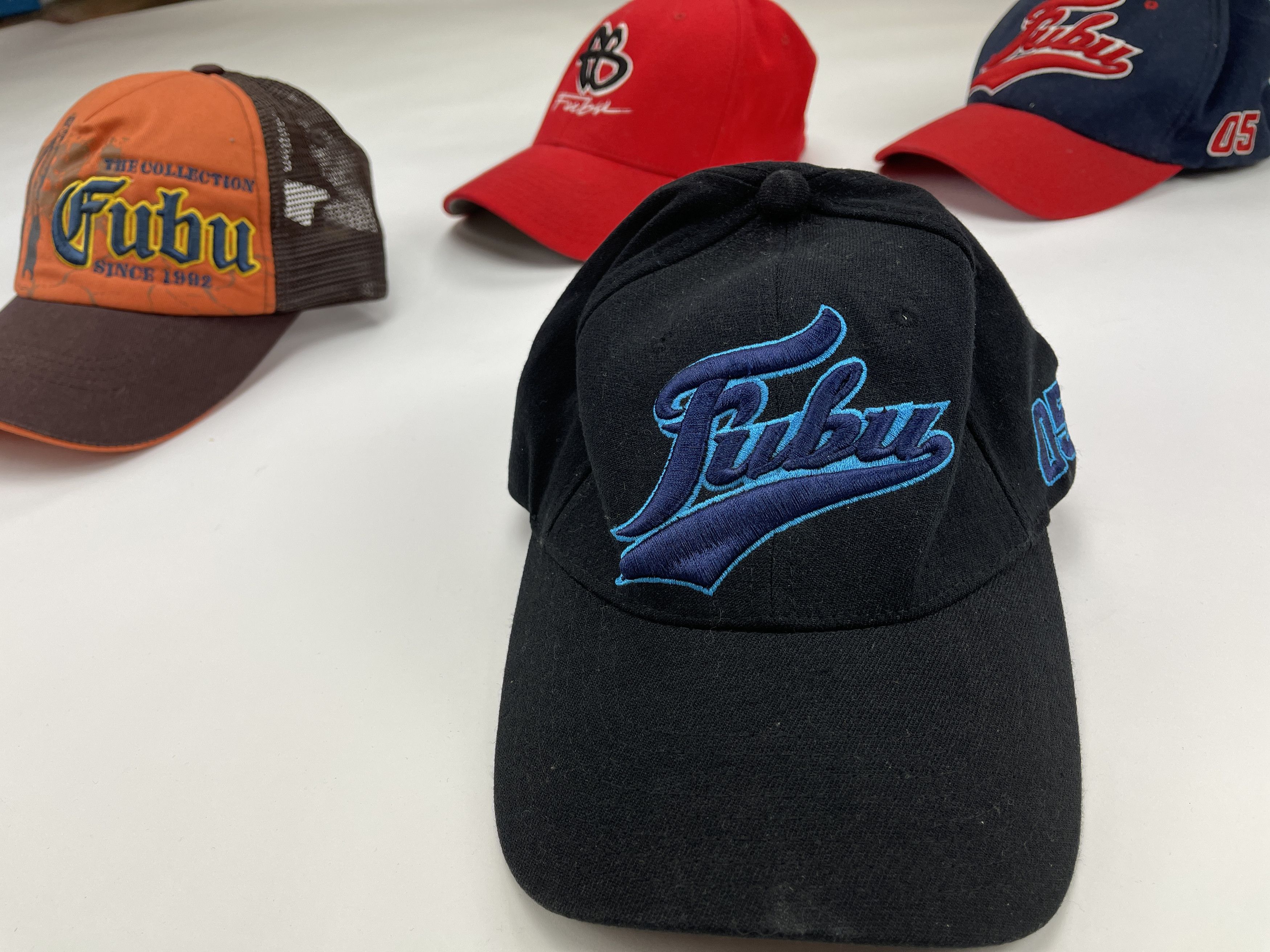 Fubu Fubu snapback, vintage hip hop hat, 90s hip-hop, 1990s Size ONE SIZE - 2 Thumbnail