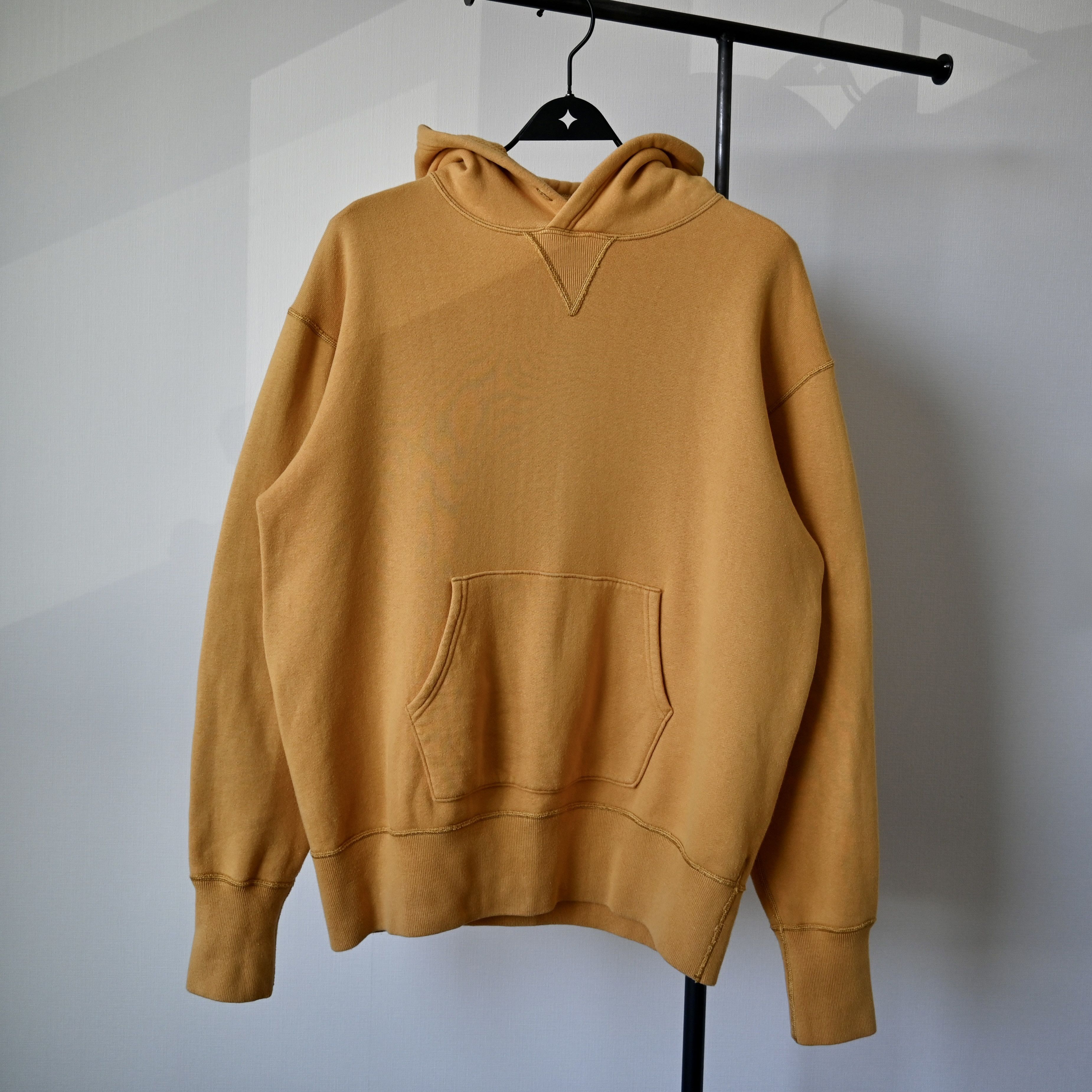 Two Moon loopwheeled all cotton hoodie made in Japan