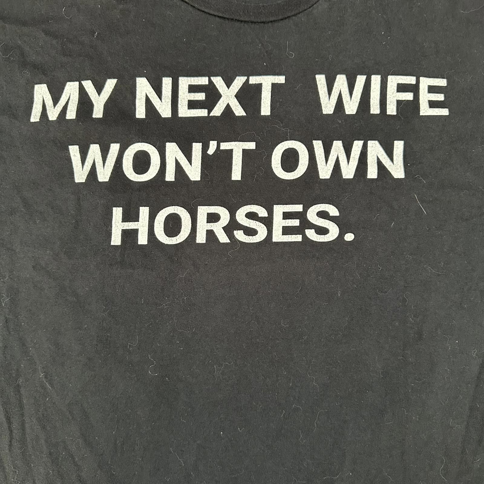 Other Port & Company Menswear T-Shirt Large Black Horse Graphic Size US XL / EU 56 / 4 - 3 Thumbnail
