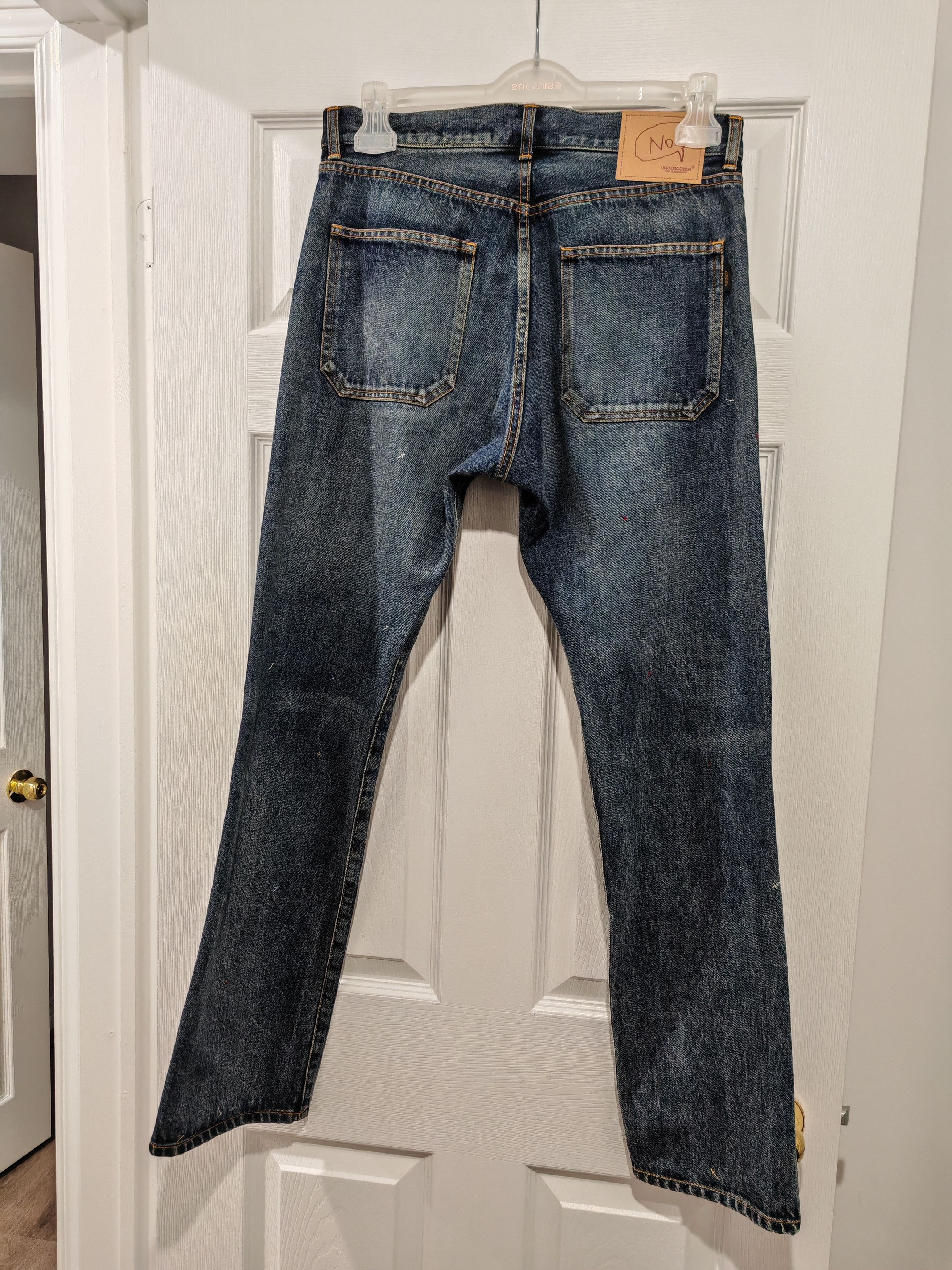 Undercover Embroidered Crosses Painter Jeans - UNISEX Size US 32 / EU 48 - 9 Thumbnail