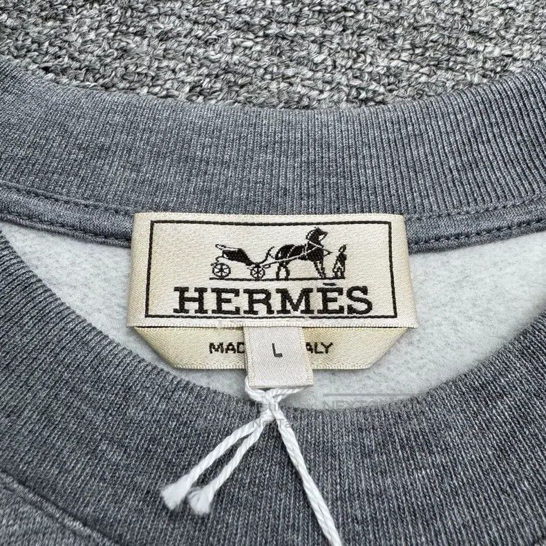 Hermes Hermes 24FW Pattern Printed Sweatshirt Size US L / EU 52-54 / 3 - 2 Thumbnail