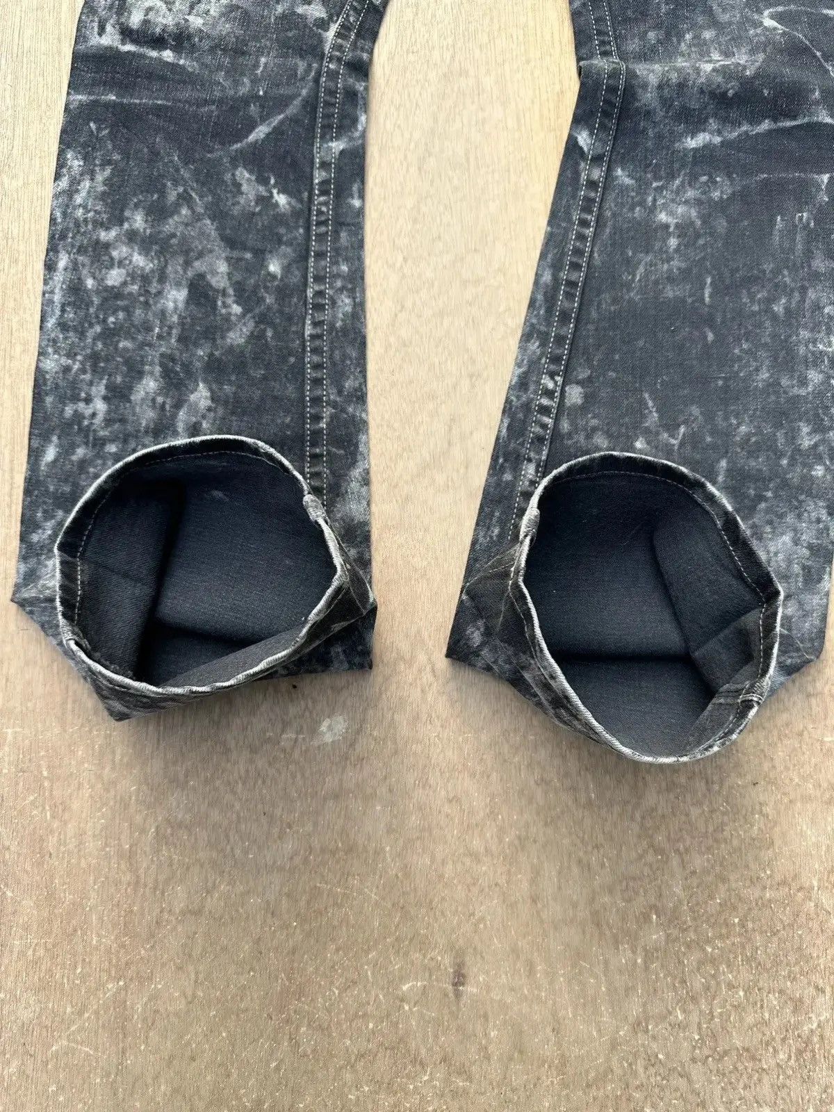 Killer Acid W31 L32 Vintage RATTLE TRAP Curve/Banana Legs Acid Wash Pant Size US 31 - 13 Thumbnail