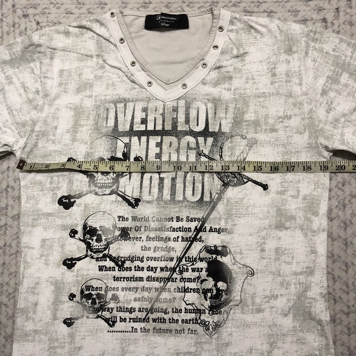 Japanese Brand Rare Japanese Brand Seditionaries/Punk Skull Tees Size US S / EU 44-46 / 1 - 14 Thumbnail