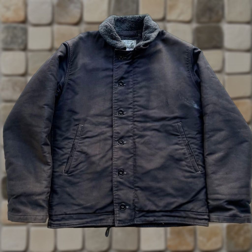 Buzz Rickson's BUZZ RICKSON'S N-1 Deck Jacket William Gibson Alpaca Black Size 36 from JPN Size US XXS / EU 40 - 1 Thumbnail
