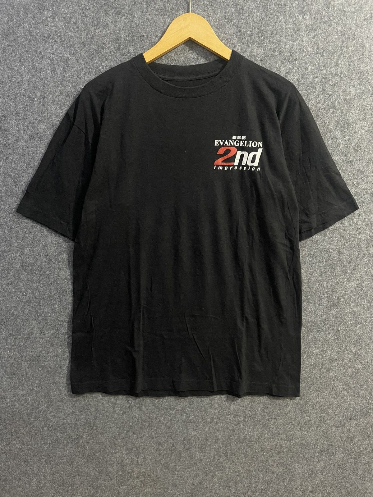 Anime Vintage 1997 Neon Genesis Evangelion 2nd Impression T-Shirt Size US L / EU 52-54 / 3 - 3 Thumbnail