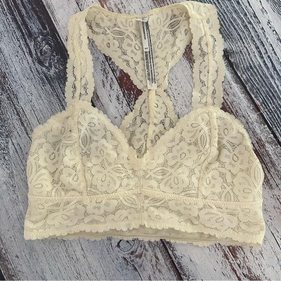 Free People Intimately Free People Ivory Lace Bralette Top Grailed