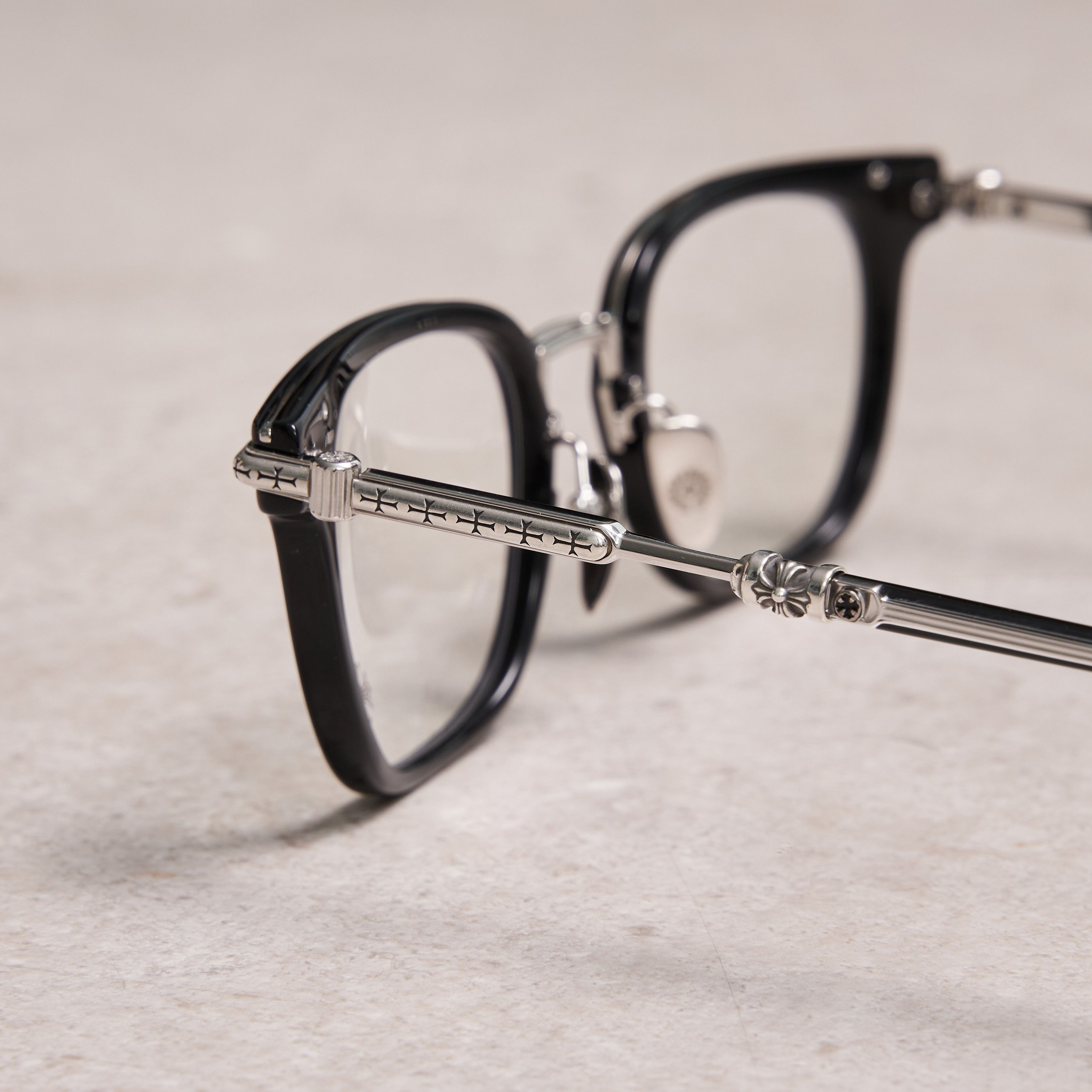 Chrome Hearts CHROME HEARTS TYCOXAGAIN BLACK/SHINY SILVER Size ONE SIZE - 3 Thumbnail