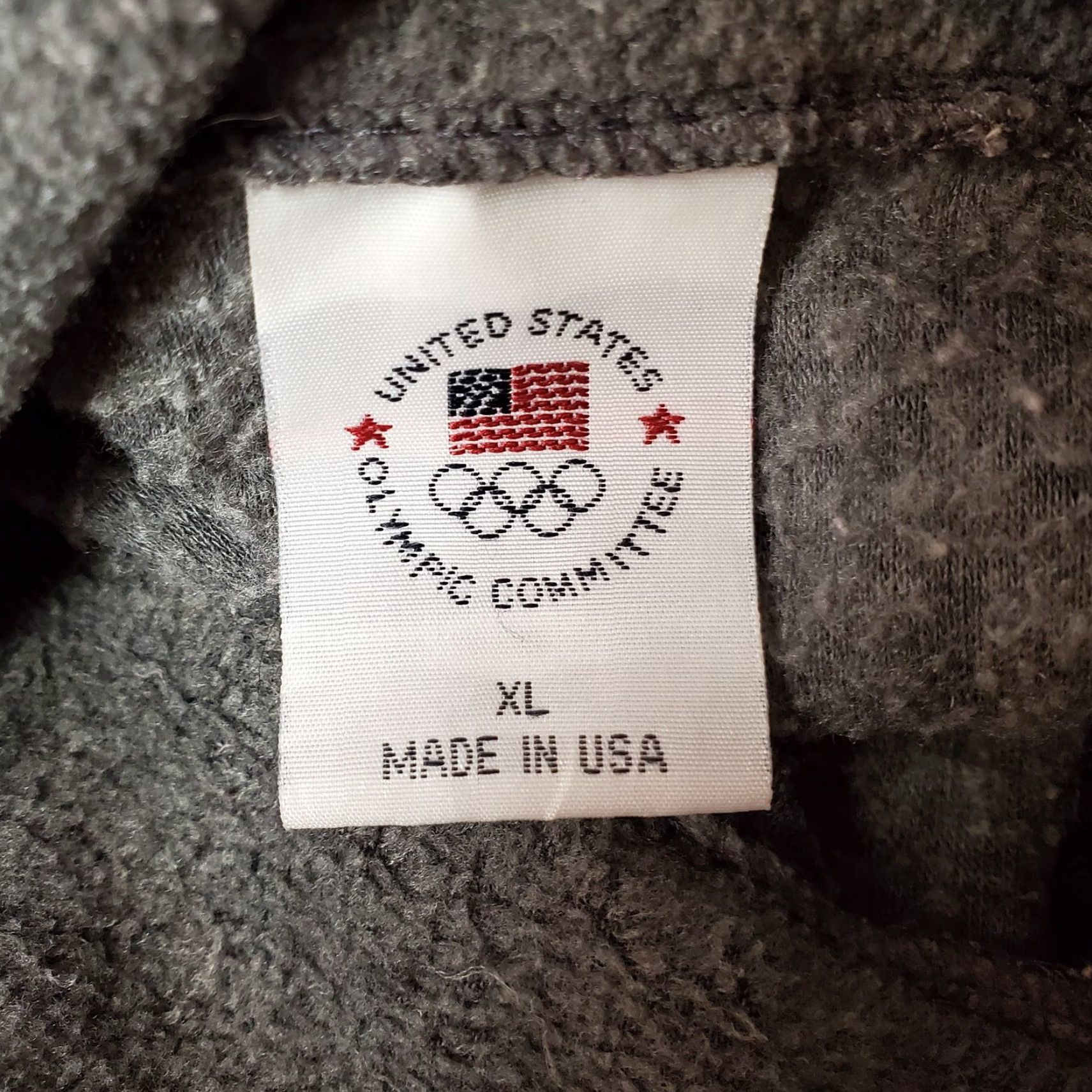 Vintage VINTAGE Olympic Fleece Vest Mens XL Gray Full Zip USA Made Size US XL / EU 56 / 4 - 3 Thumbnail