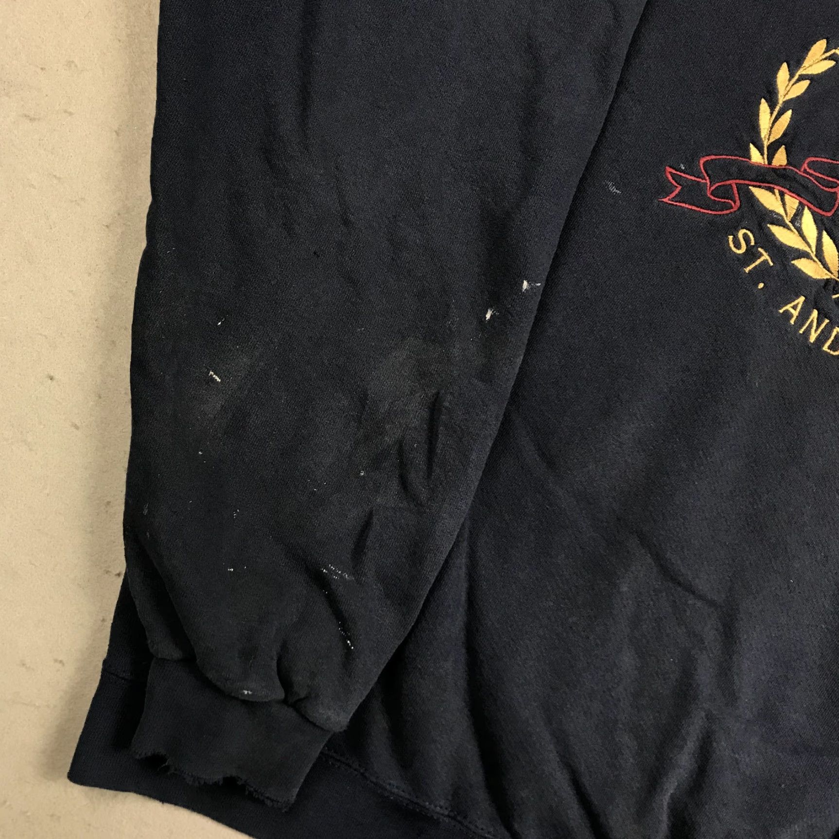 Lee VINTAGE Lee Sweatshirt St Andrews Golf Mens Medium Blue Crewneck Scotland 90s Size US M / EU 48-50 / 2 - 4 Thumbnail