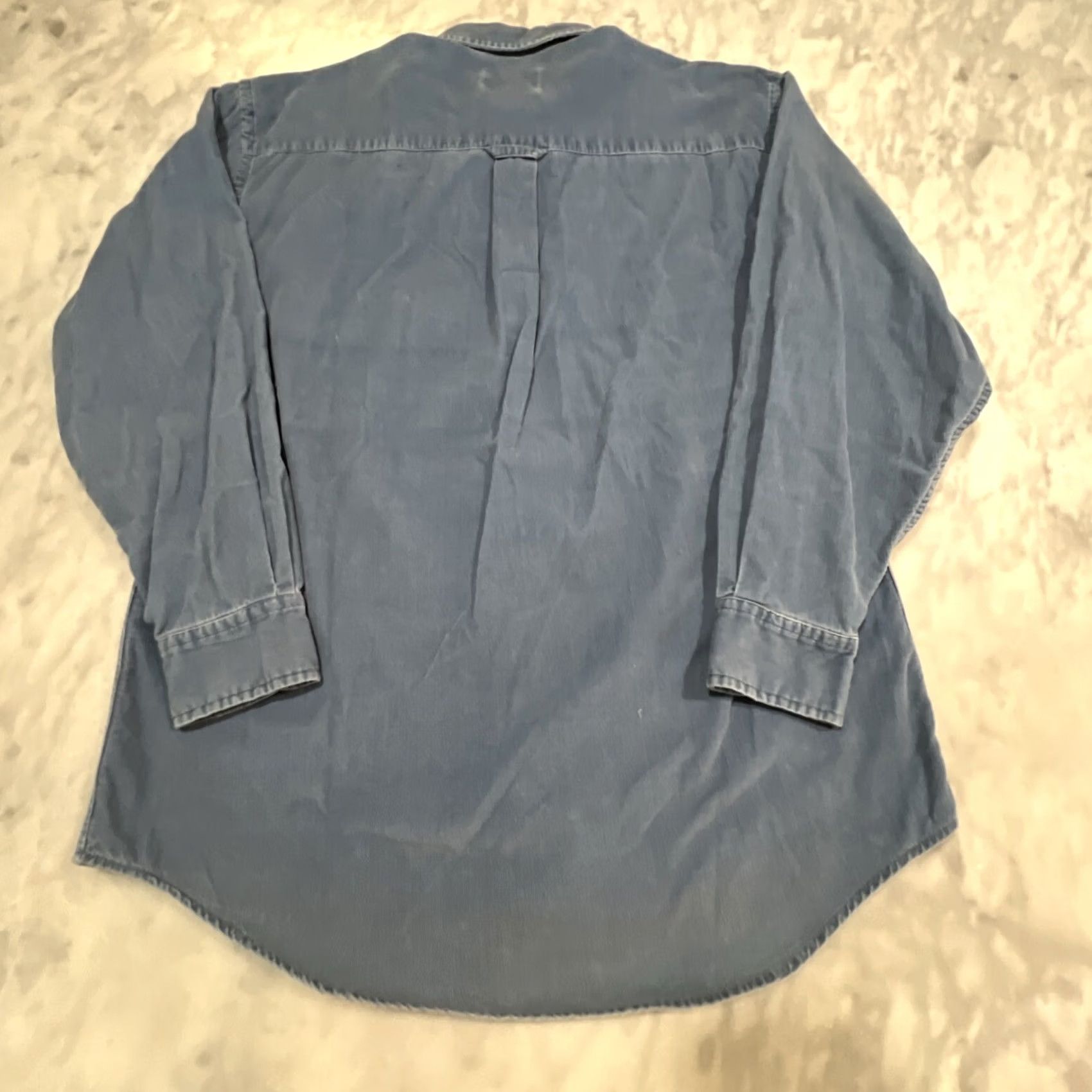 Pendleton Pendleton Button-Up Shirt Men’s M Blue Long Sleeve Pockets 100% Cotton Size US M / EU 48-50 / 2 - 4 Thumbnail