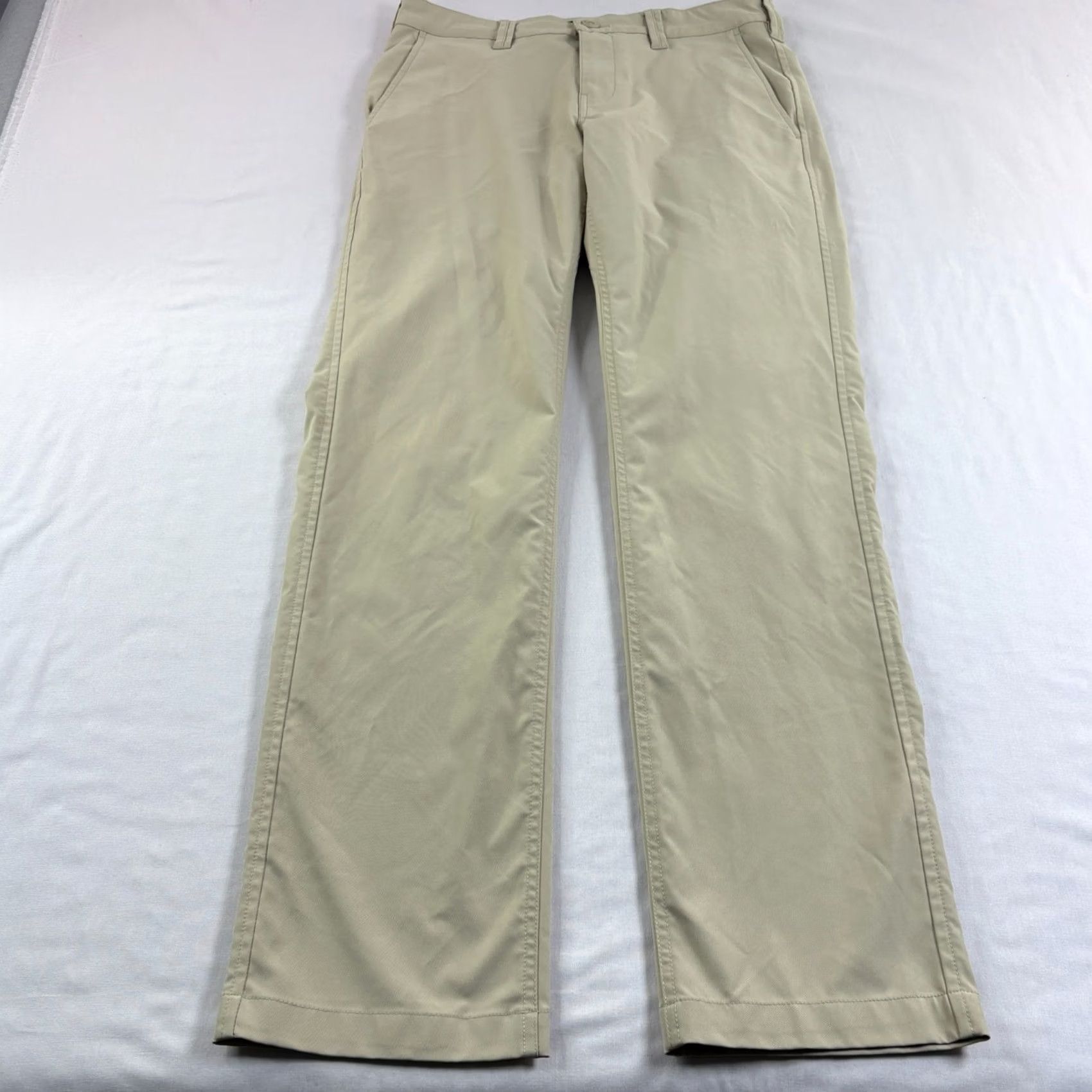 Vintage Bluffworks Pants Mens 30x32 Beige Chino Ascender Stretch Performance Outdoor Pants Regular 30 Beige Bluf Size US 30 / EU 46 - 2 Thumbnail