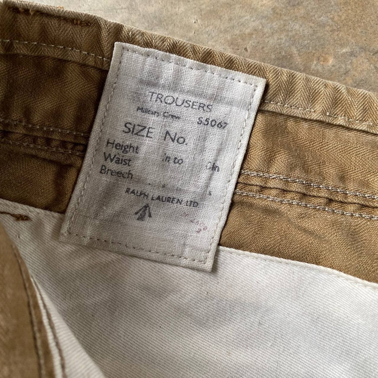 Polo Ralph Lauren VINTAGE POLO RALPH LAUREN CARPENTER MILITARY CARGO PANT Size US 34 / EU 50 - 11 Thumbnail