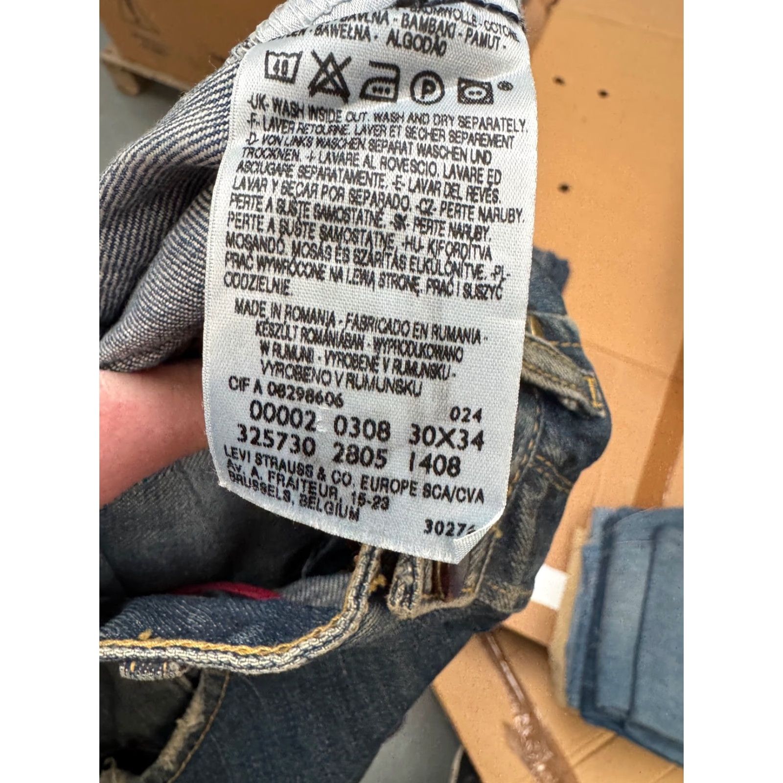 Levi's VINTAGE Levi’s Engineered Jeans Twisted - Jeans - W30 L34 - Blue - 90s - Men - Regular - 5-Pocket - Button - Medium Wash Size US 30 / EU 46 - 4 Thumbnail