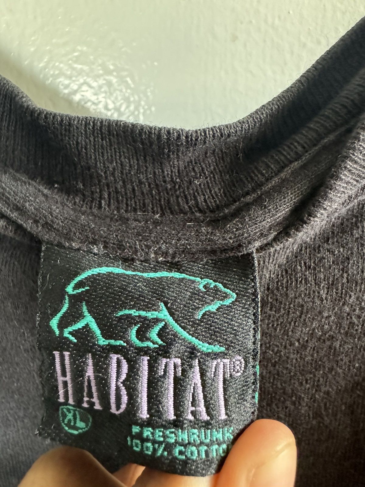 Habitat Black vintage 90s Habitat Yosemite National Park t-shirt tee Size US L / EU 52-54 / 3 - 4 Thumbnail