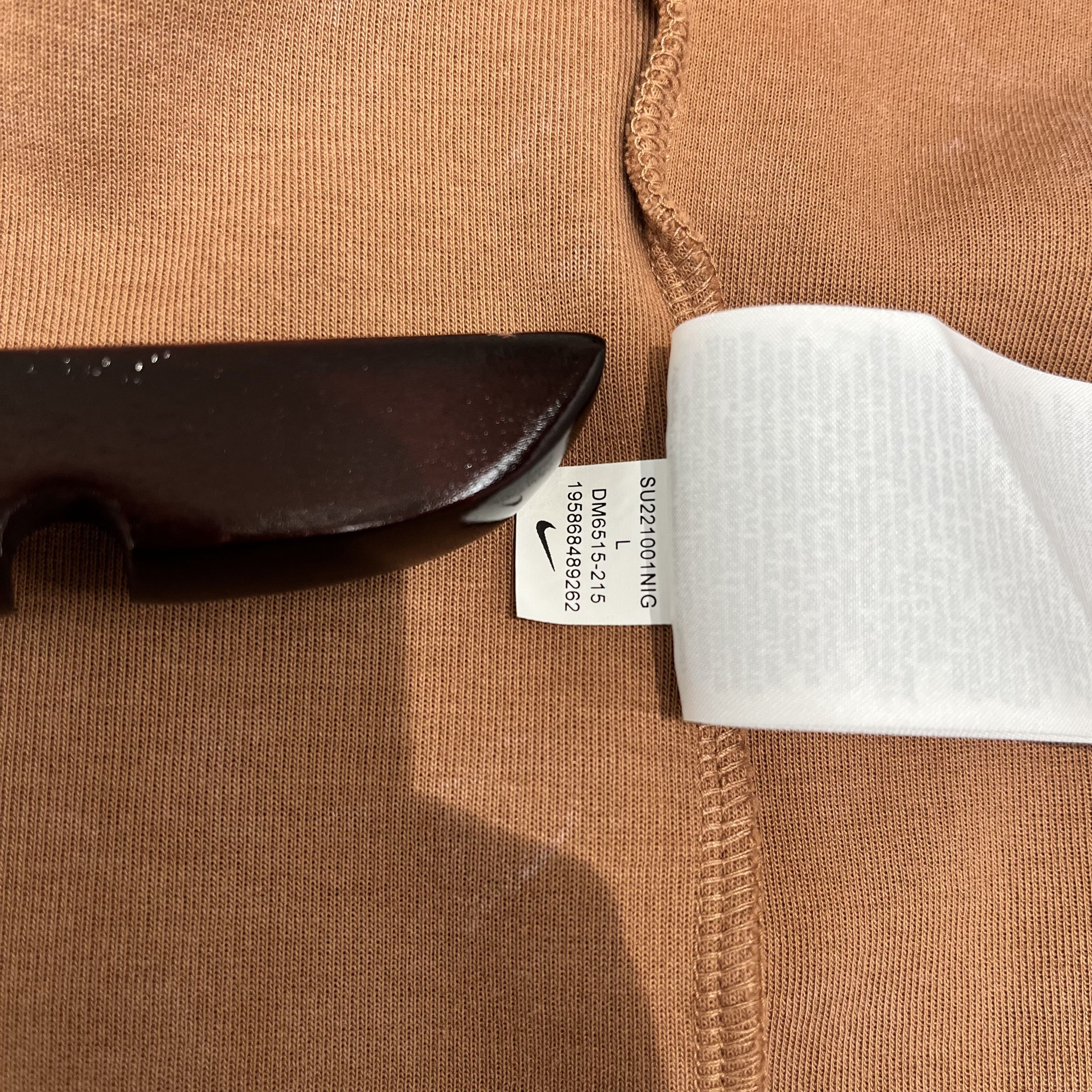 Nike Nike Tech Fleece Full-Zip Hoodie Mineral Clay/Black Size US L / EU 52-54 / 3 - 10 Thumbnail