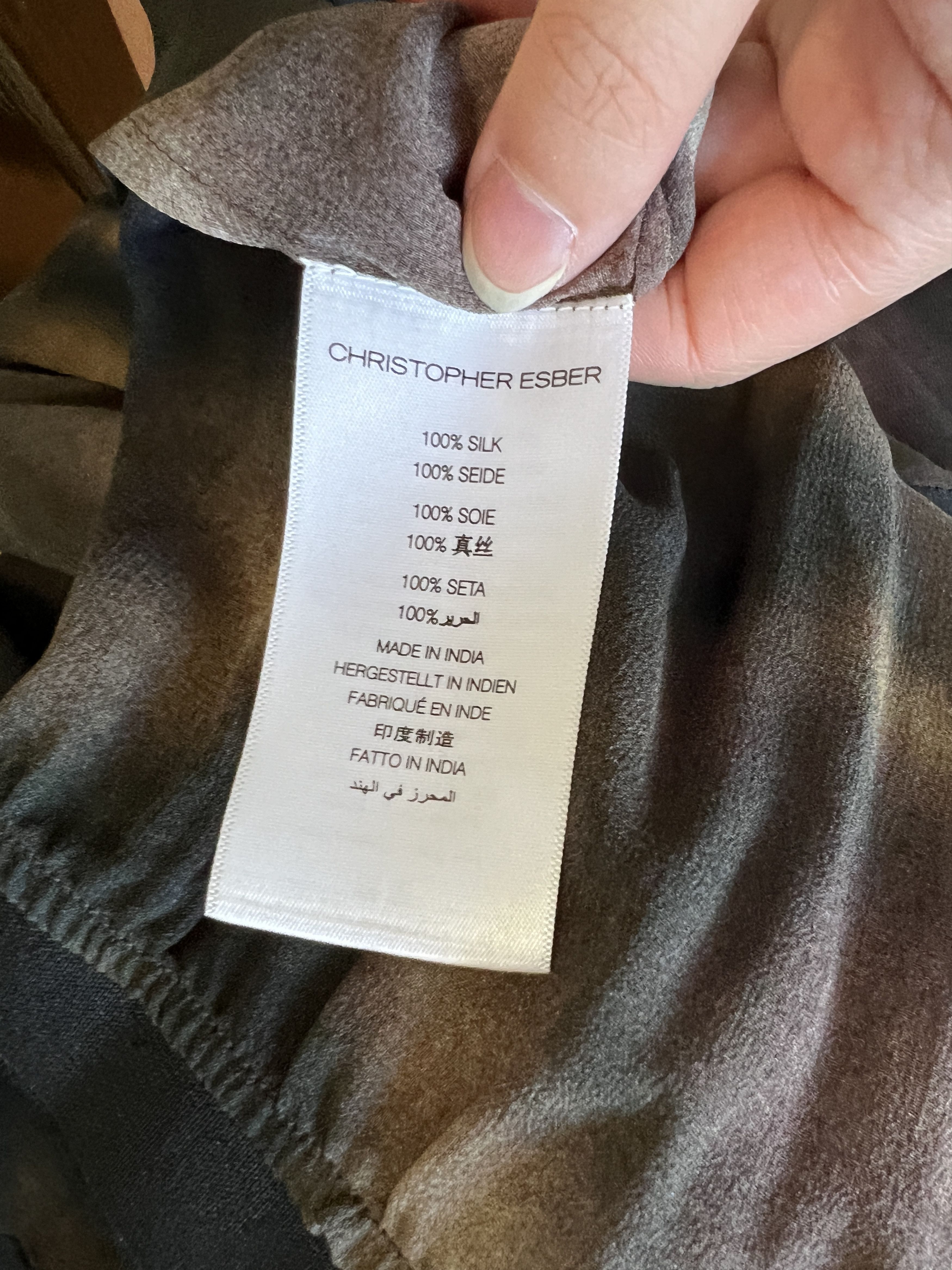 Christopher Esber Silk Bias Trouser Size 25" / US 0 / IT 36 - 6 Thumbnail