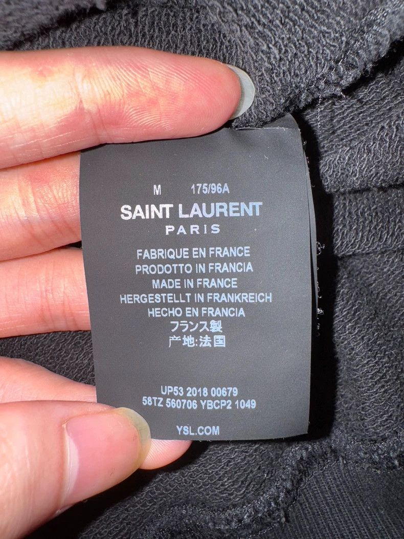 Saint Laurent Paris Saint Laurent Paris18 FW sit old printed