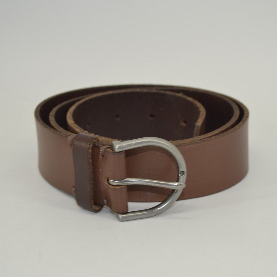 American Eagle Outfitters America Eagle Outfitters Brown Genuine Leather Belt Sz XS/S Size 32 - 2 Thumbnail