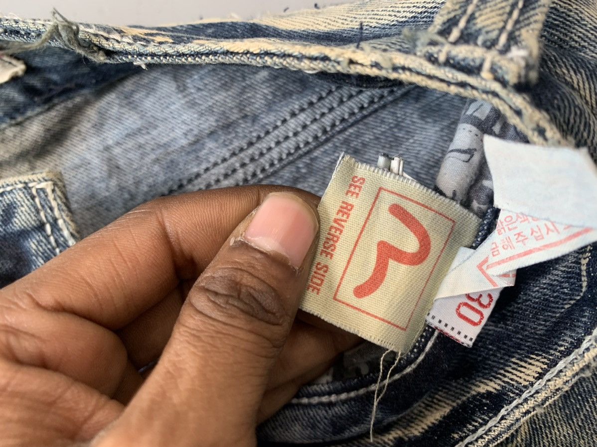 Japanese Brand Vintage Evisu inspired denim Size US 30 / EU 46 - 8 Thumbnail