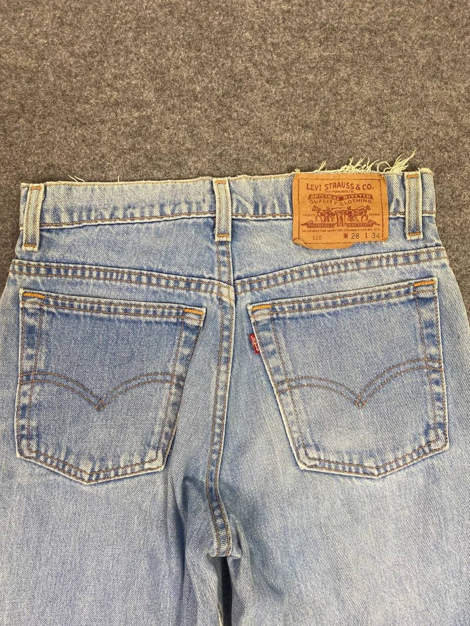 Levi's vintage levis 510 usa distressed style Size US 29 - 3 Thumbnail