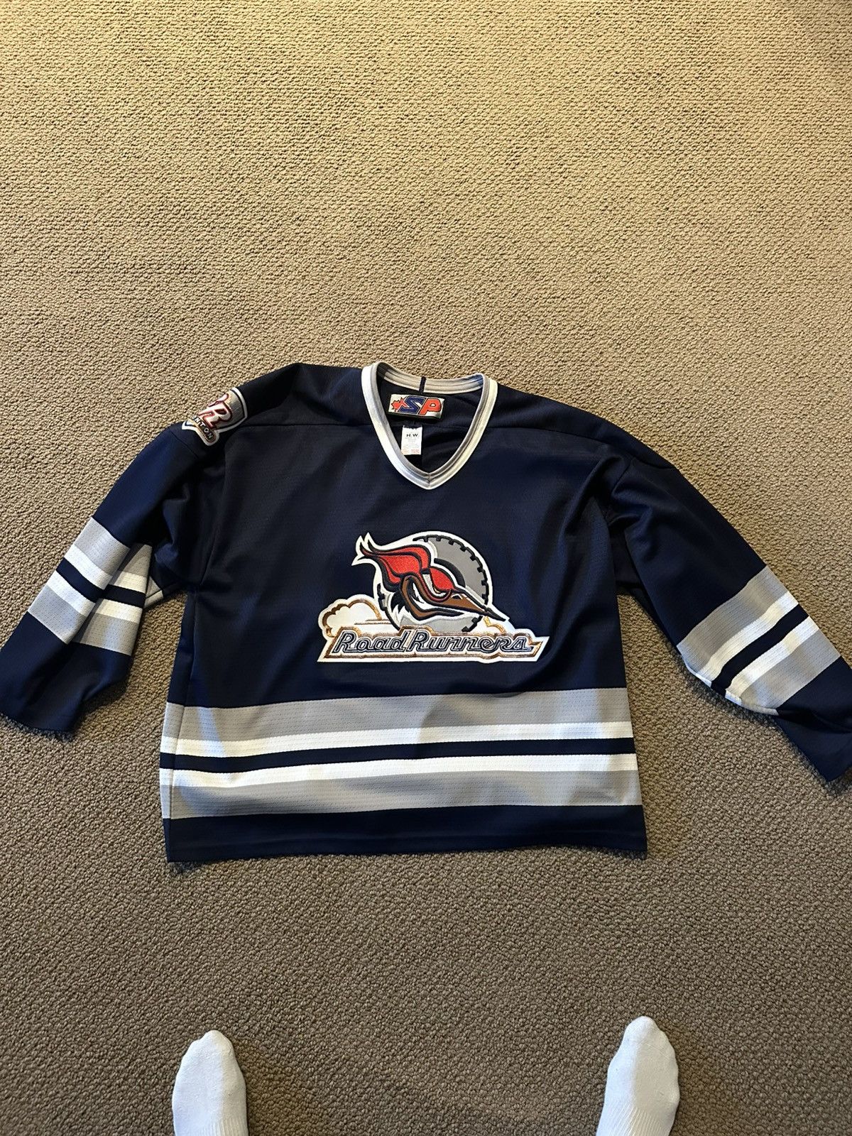 NHL Edmonton Roadrunners Authentic Jersey RARE Size US XL / EU 56 / 4 - 1 Thumbnail