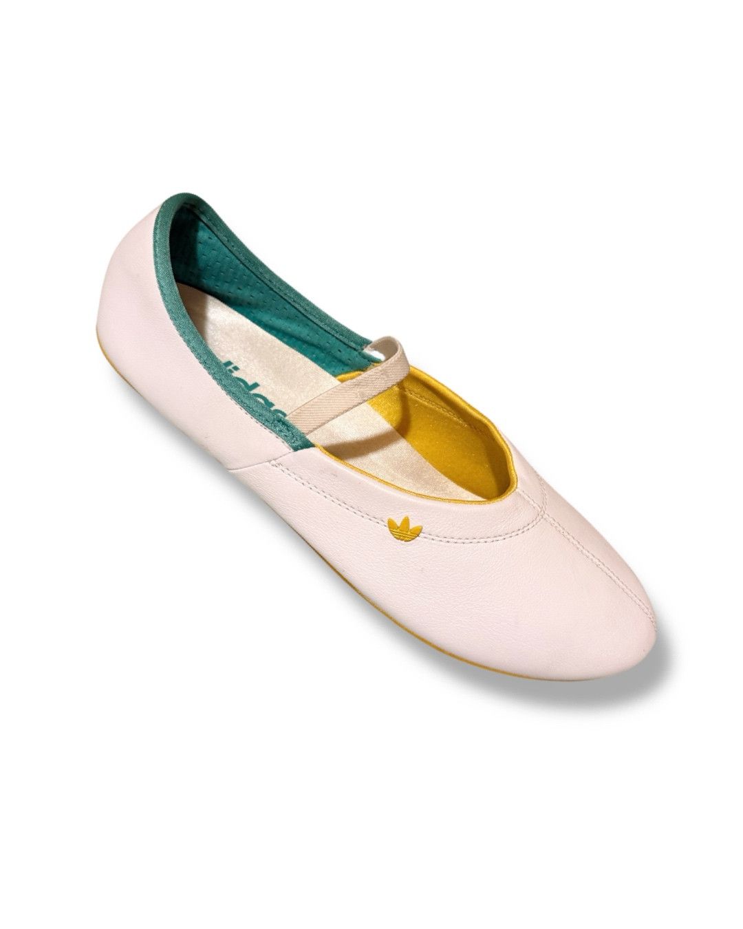 Adidas Iconic Adidas Vintage Ballet Flats Sneakers White 00s Size US 9 / IT 39 - 2 Thumbnail