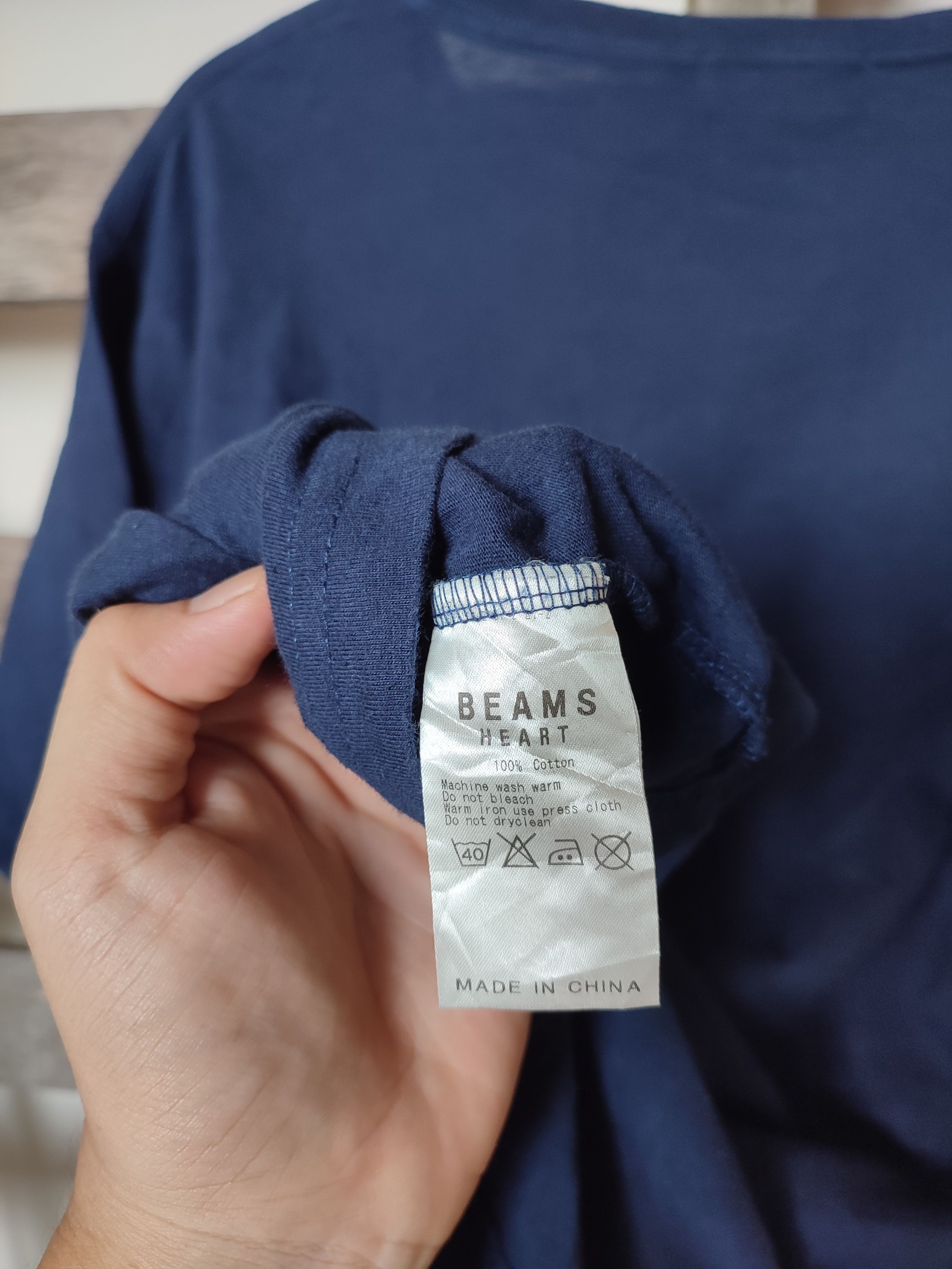 Beams Plus BEAMS HEART SURF SINGLE POCKET VINTAGE TEE Size US L / EU 52-54 / 3 - 3 Thumbnail