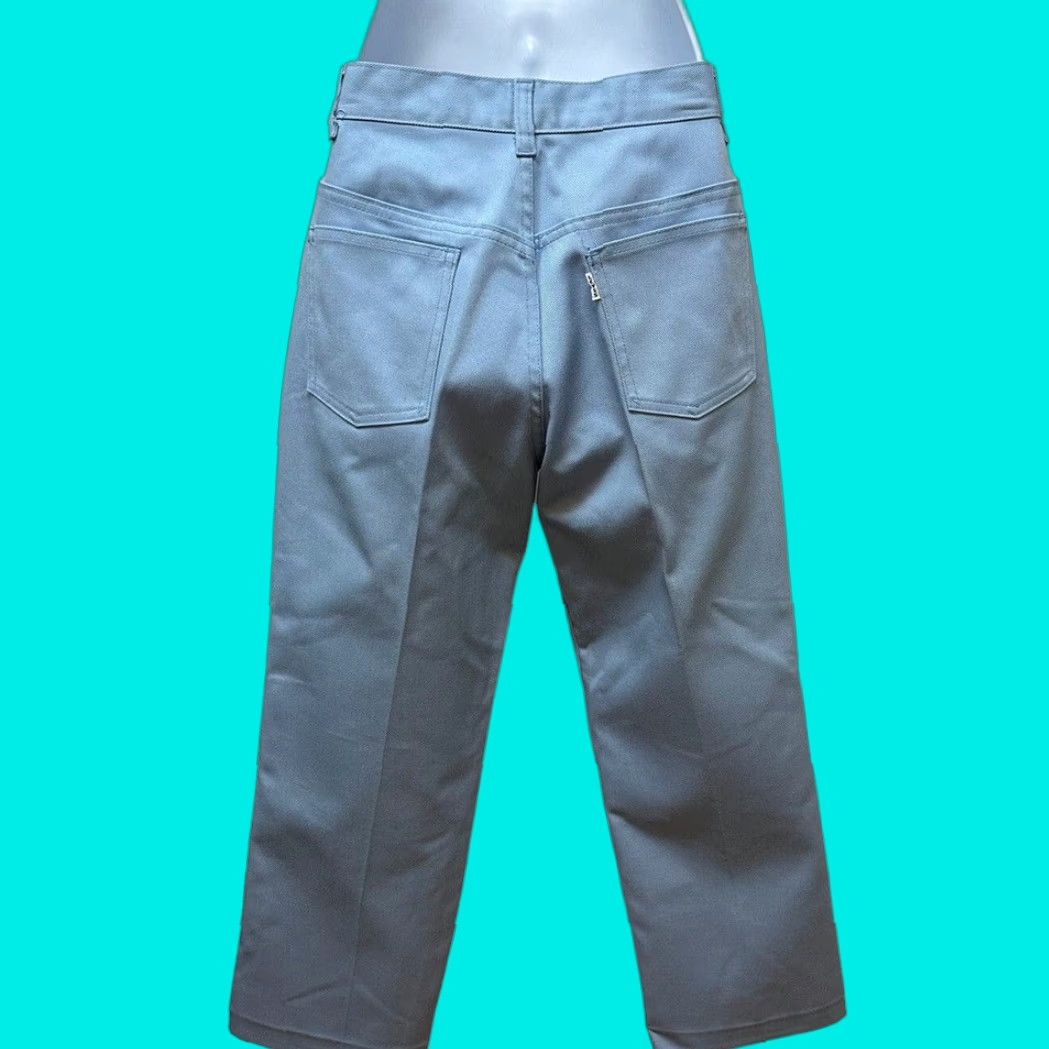 VINTAGE Levi's for Gals Sta-Prest Big E Retro Blue Pants Jeans 27