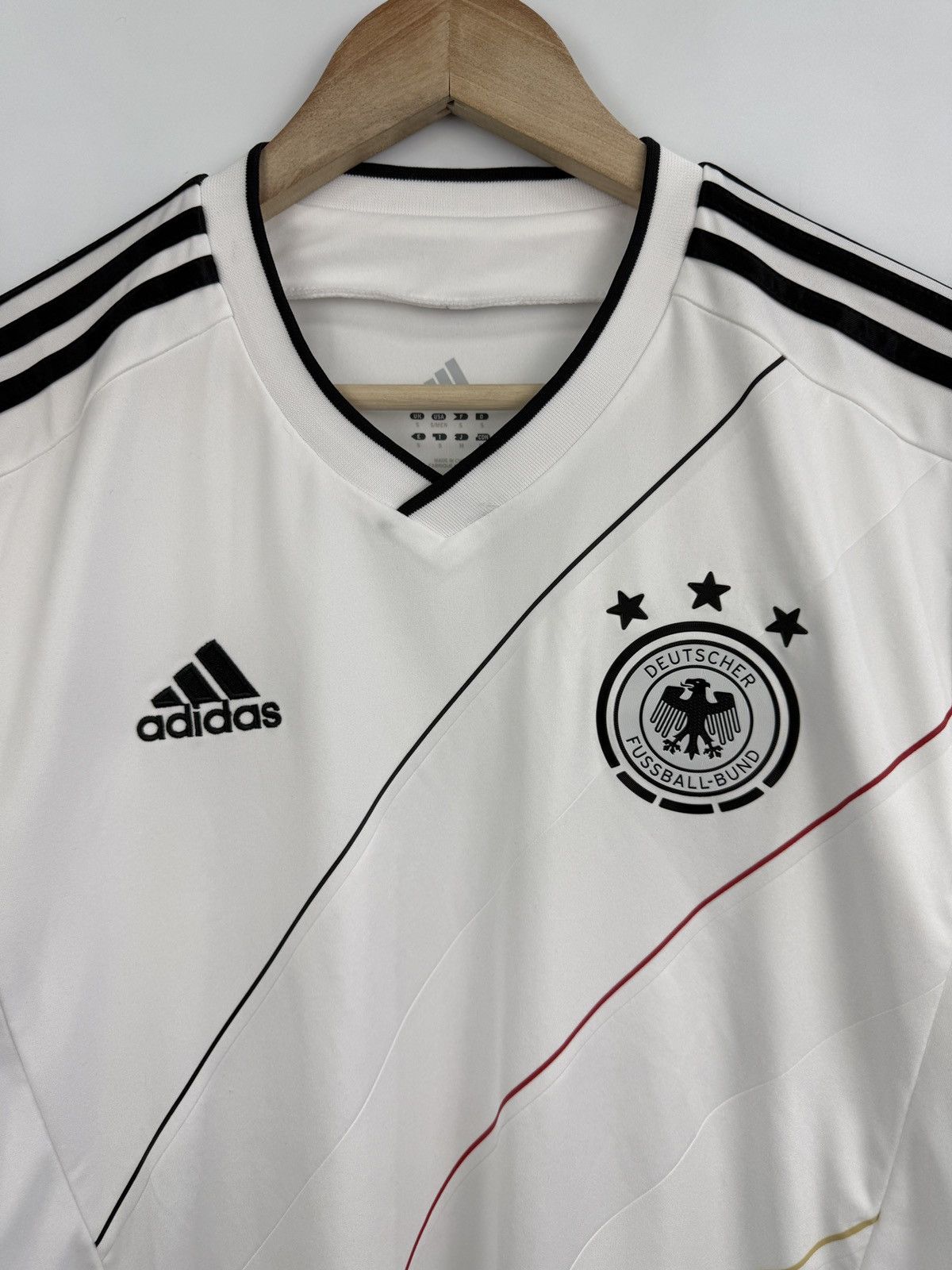 Adidas 🇩🇪 Adidas Germany 2011 Jersey Soccer T-Shirt Deutscher Rare Size US S / EU 44-46 / 1 - 4 Thumbnail