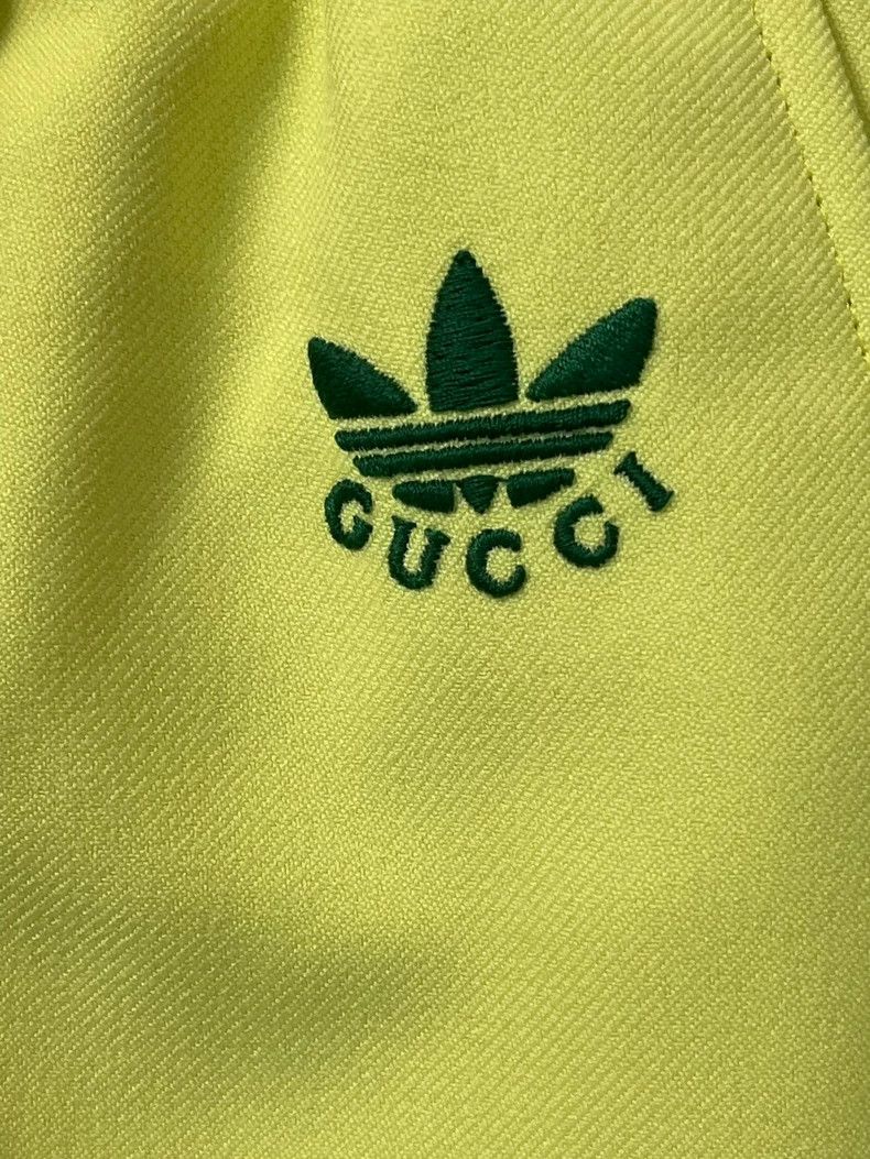 Gucci Gucci Adidas co-branded striped brand Logo embroidered elas Size US 34 / EU 50 - 2 Thumbnail