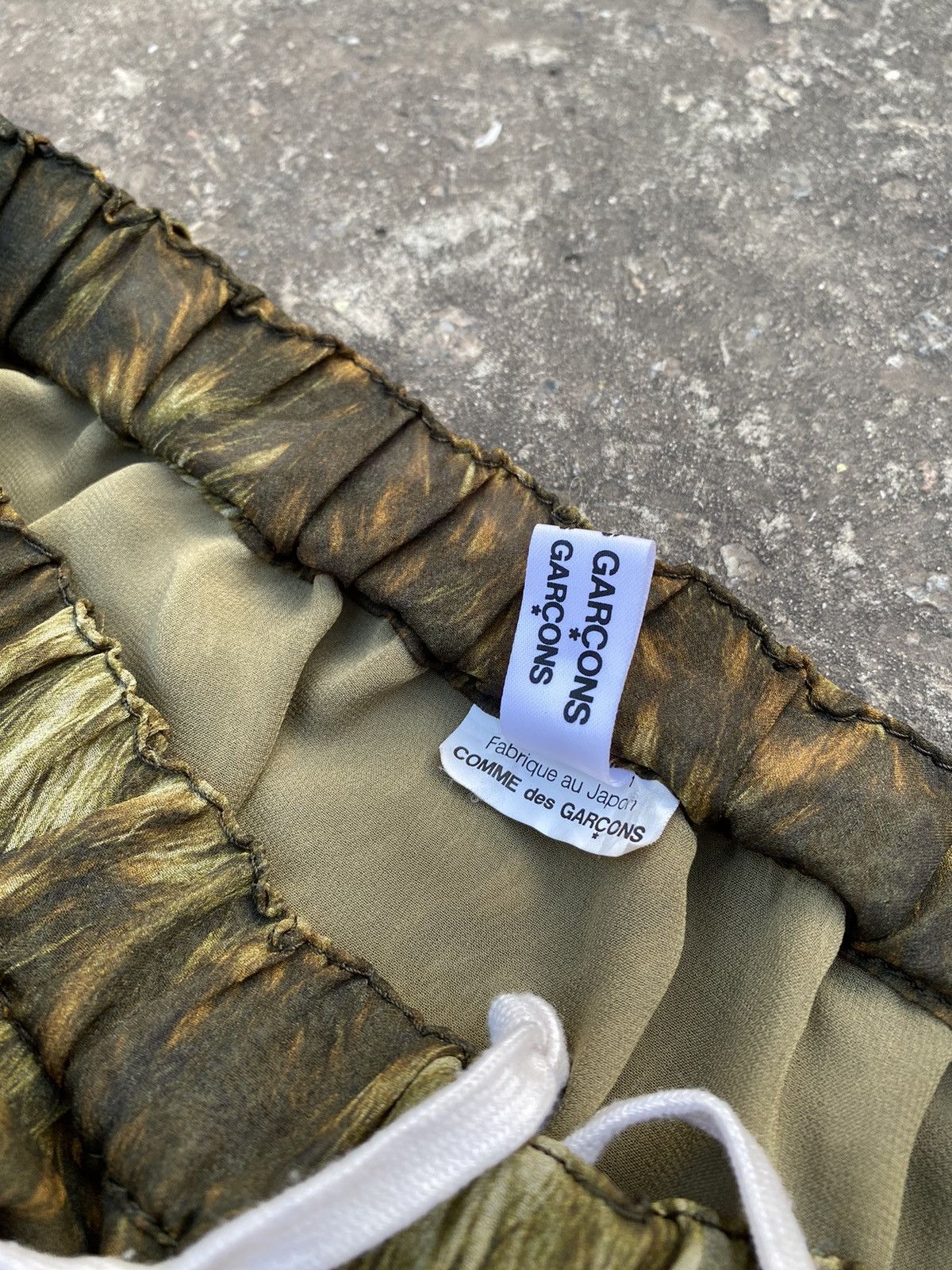 Comme des Garcons Comme Des Garcons Vintage printed Skirt Pants size M Size 24" / US 00 / IT 34 - 5 Thumbnail