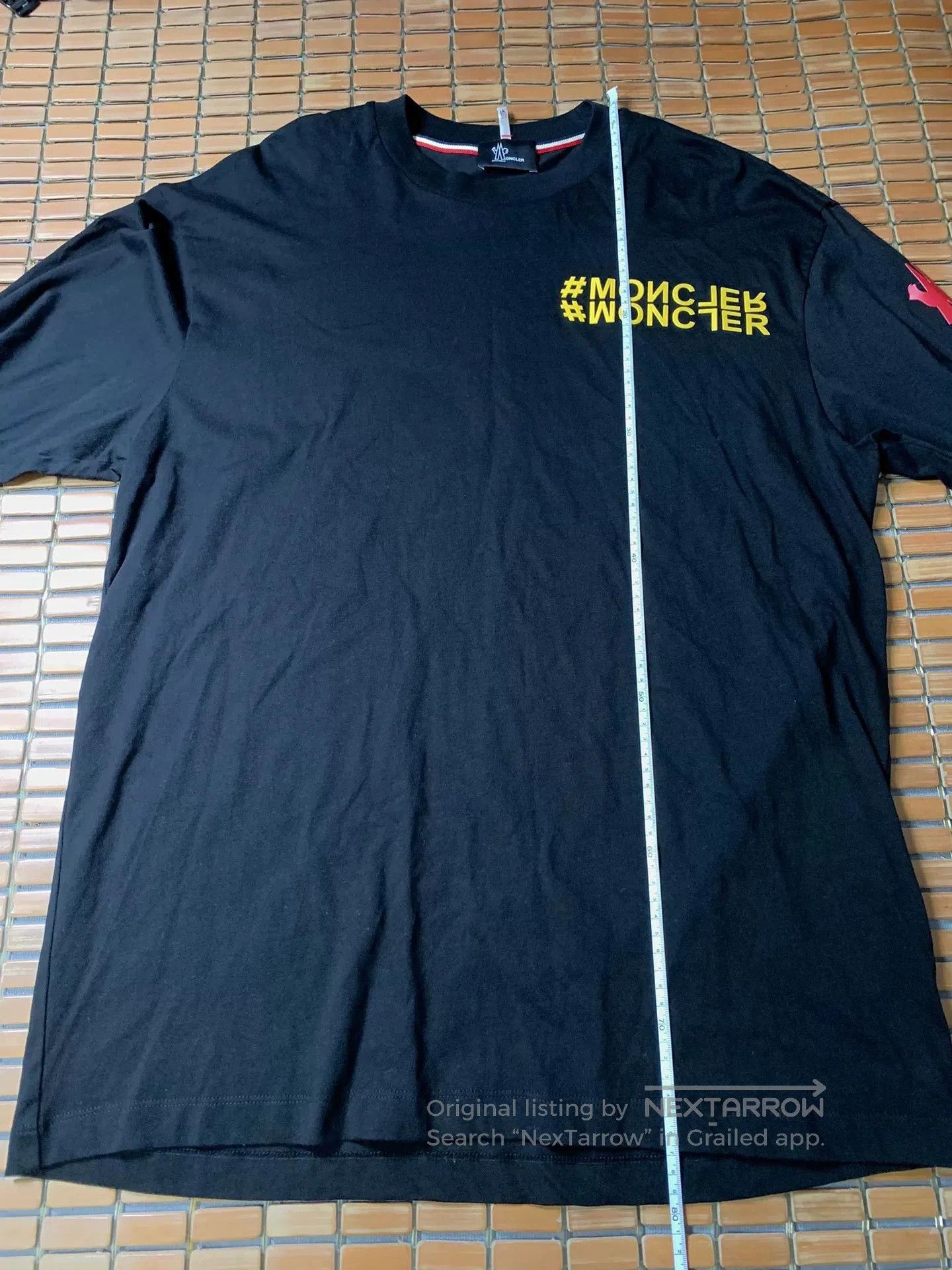 Moncler Moncler Logo Print Sweatshirt XL. Size US XL / EU 56 / 4 - 9 Thumbnail