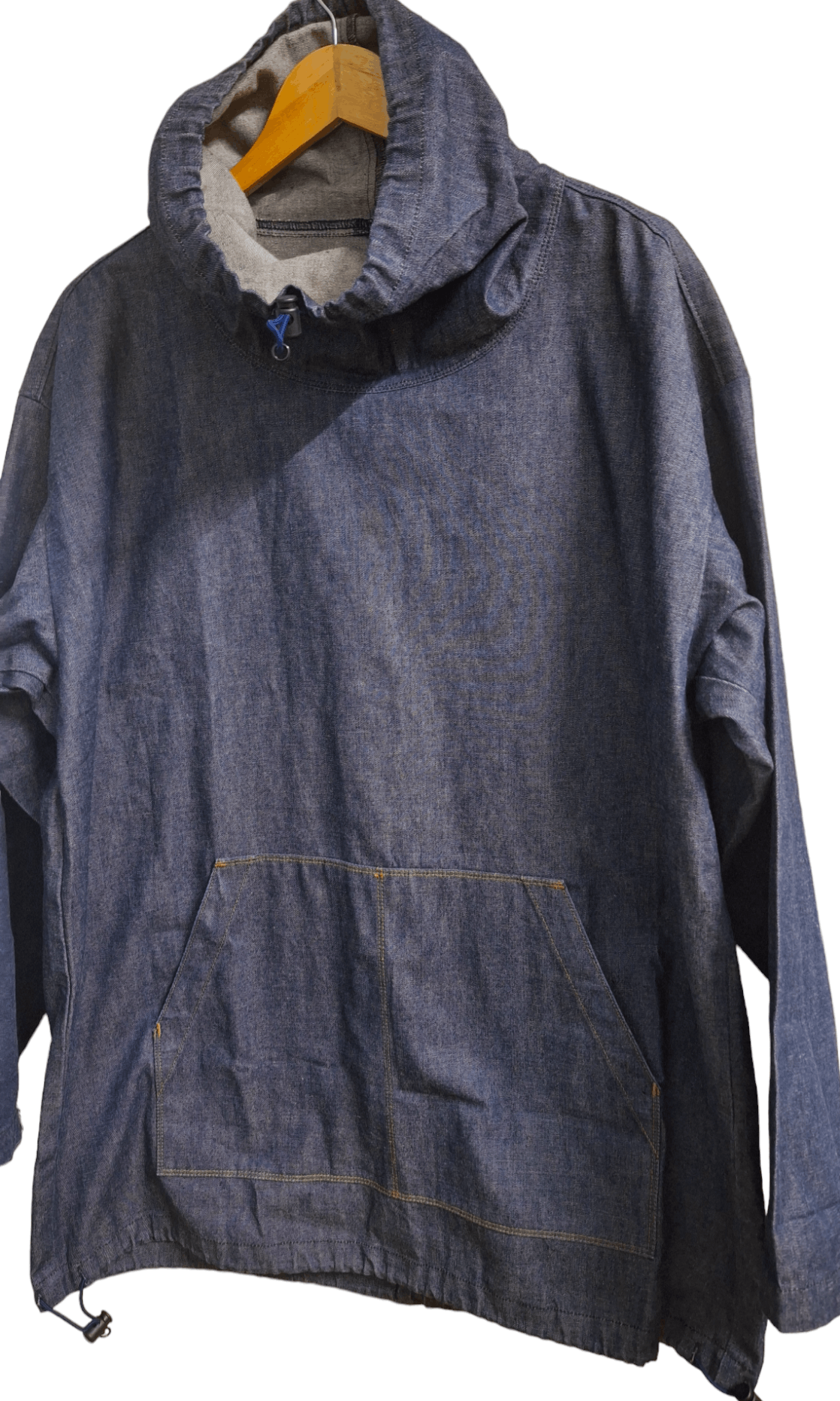 Johnbull × SMOCK Vintage 70s JohnBull Smock Denim Jacket Size US XL / EU 56 / 4 - 3 Thumbnail