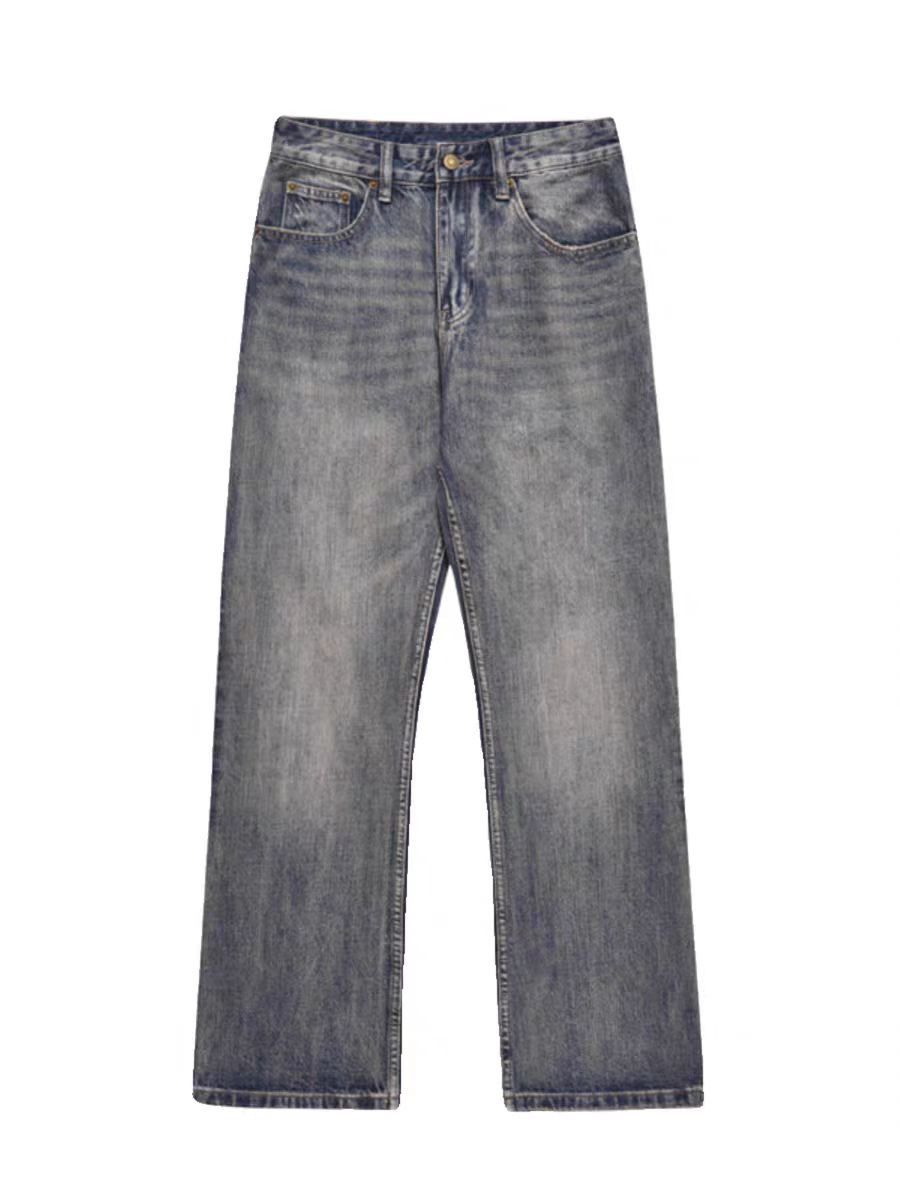 Vintage Street washed and aged micro flare vintage jeans Size US 32 / EU 48 - 5 Thumbnail