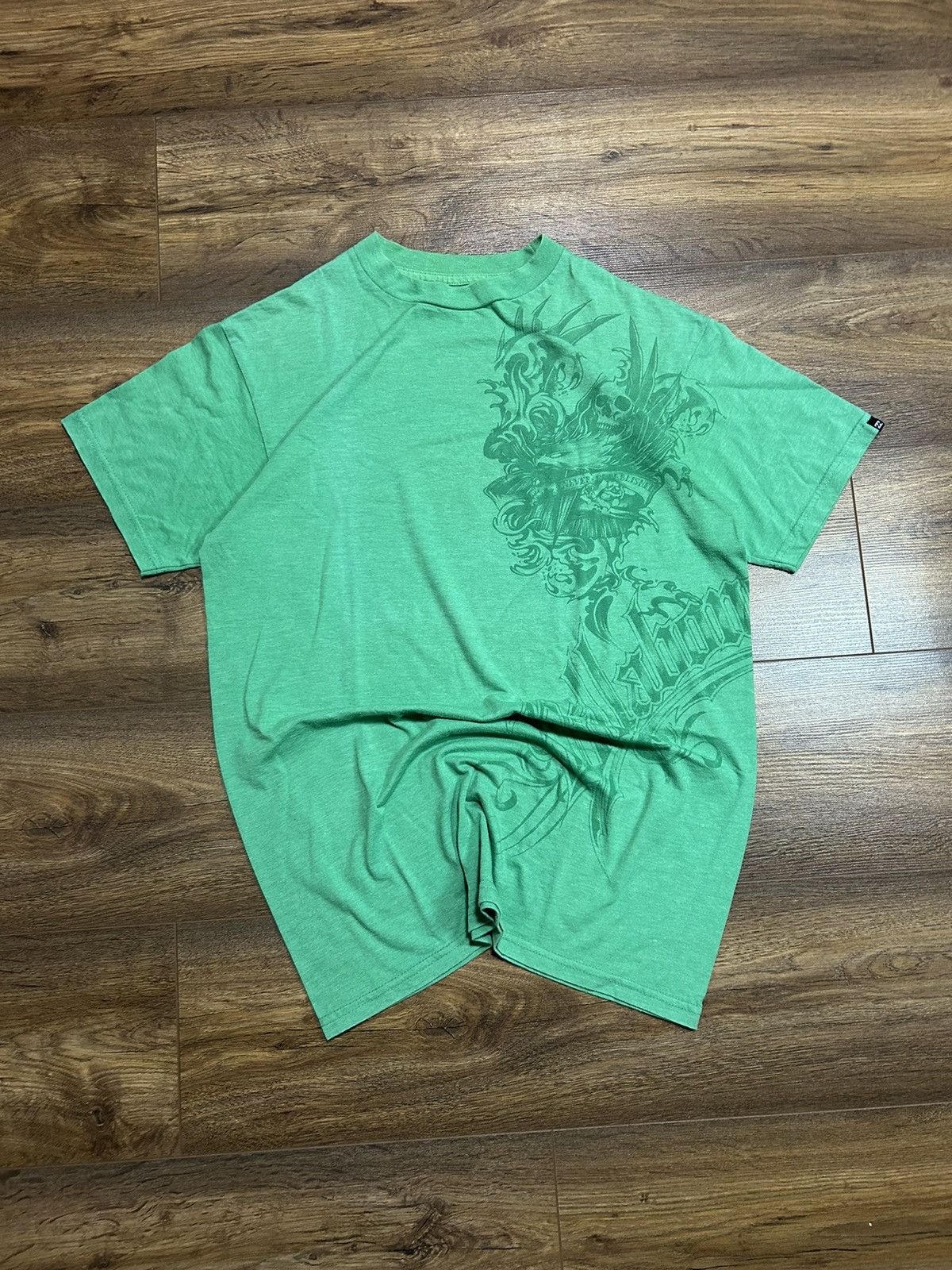 Affliction × Billabong × Tapout Vintage Billabong skull print t shirt Size US M / EU 48-50 / 2 - 1 Thumbnail