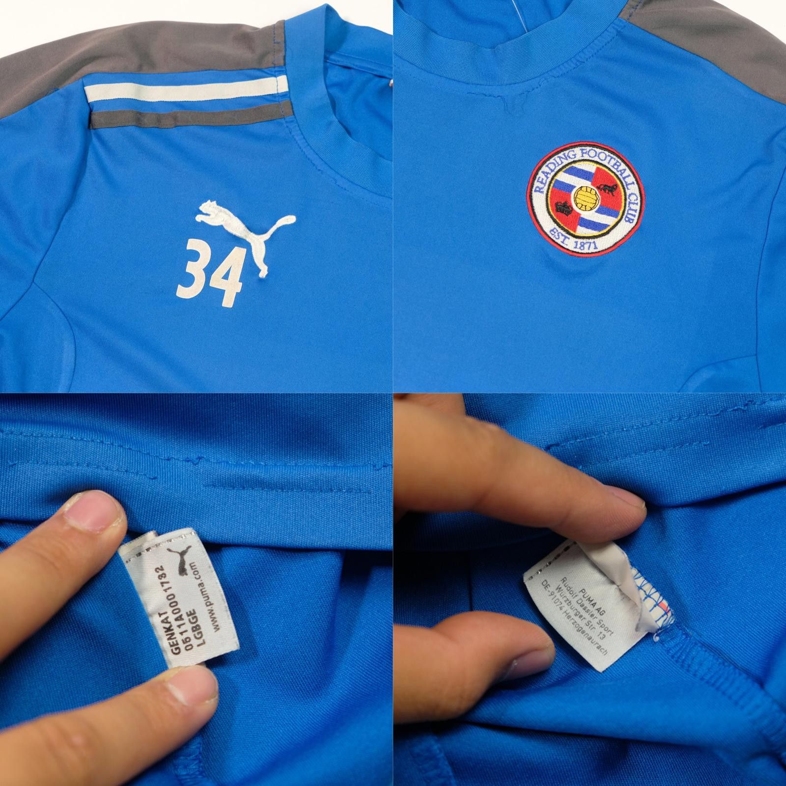 Puma 2011/12 Reading Training Shirt (S) Size US S / EU 44-46 / 1 - 5 Thumbnail