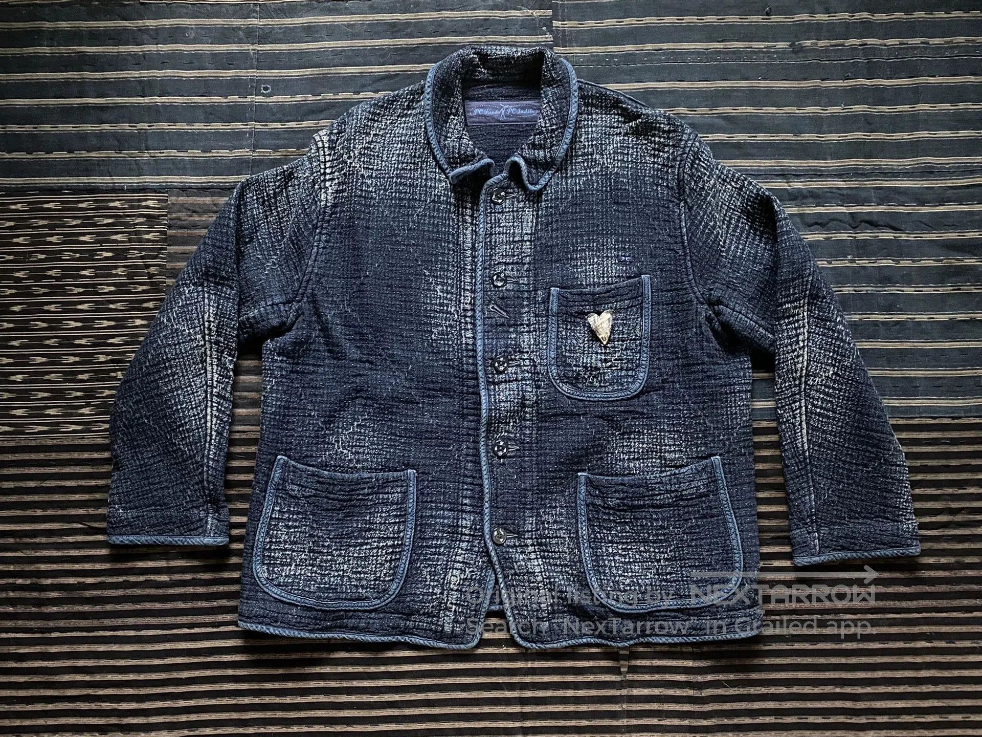Porter Classic porter classic sashiko original french jacket. Size US M / EU 48-50 / 2 - 1 Thumbnail