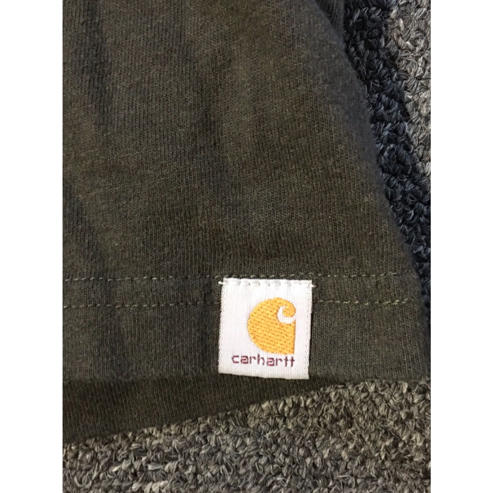 Carhartt VINTAGE Carhartt Shirt M USA 90s Grunge Outdoor Born To Build Brown Crew Neck Short Sleeve Mens Size US M / EU 48-50 / 2 - 3 Thumbnail