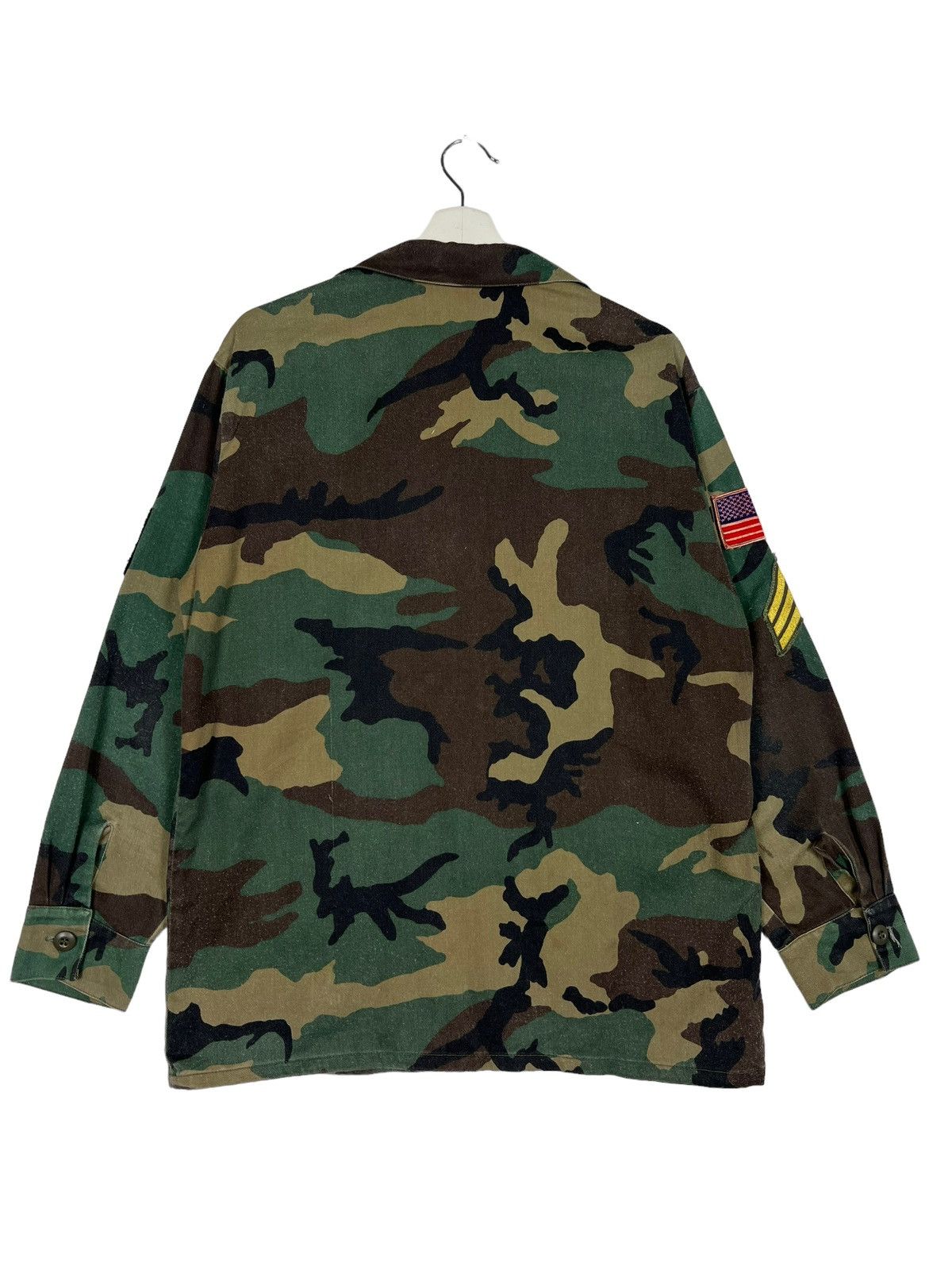Vintage 🔥 VINTAGE CAMO MILITARY JACKET MADE IN USA Size US M / EU 48-50 / 2 - 8 Thumbnail
