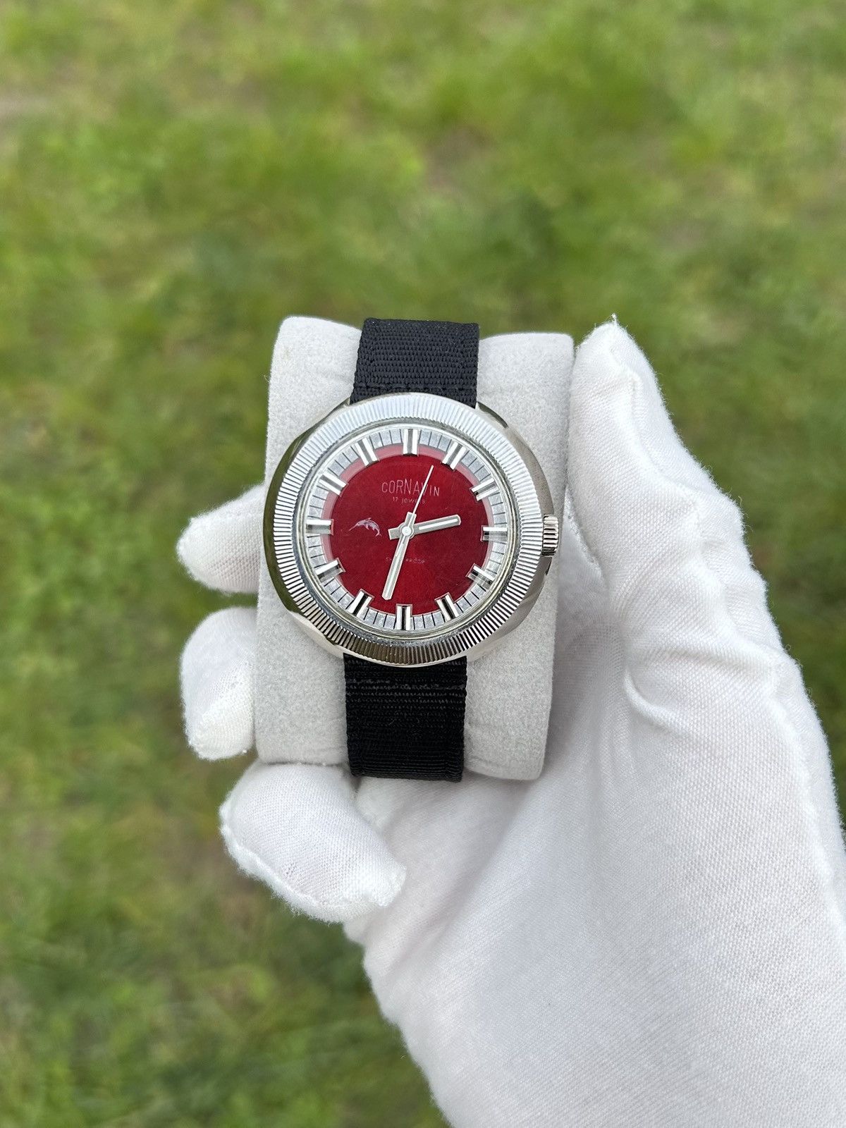 Vintage Vintage Cornavin Watch Made In USSR Soviet Mechanical 1980s Size ONE SIZE - 10 Thumbnail