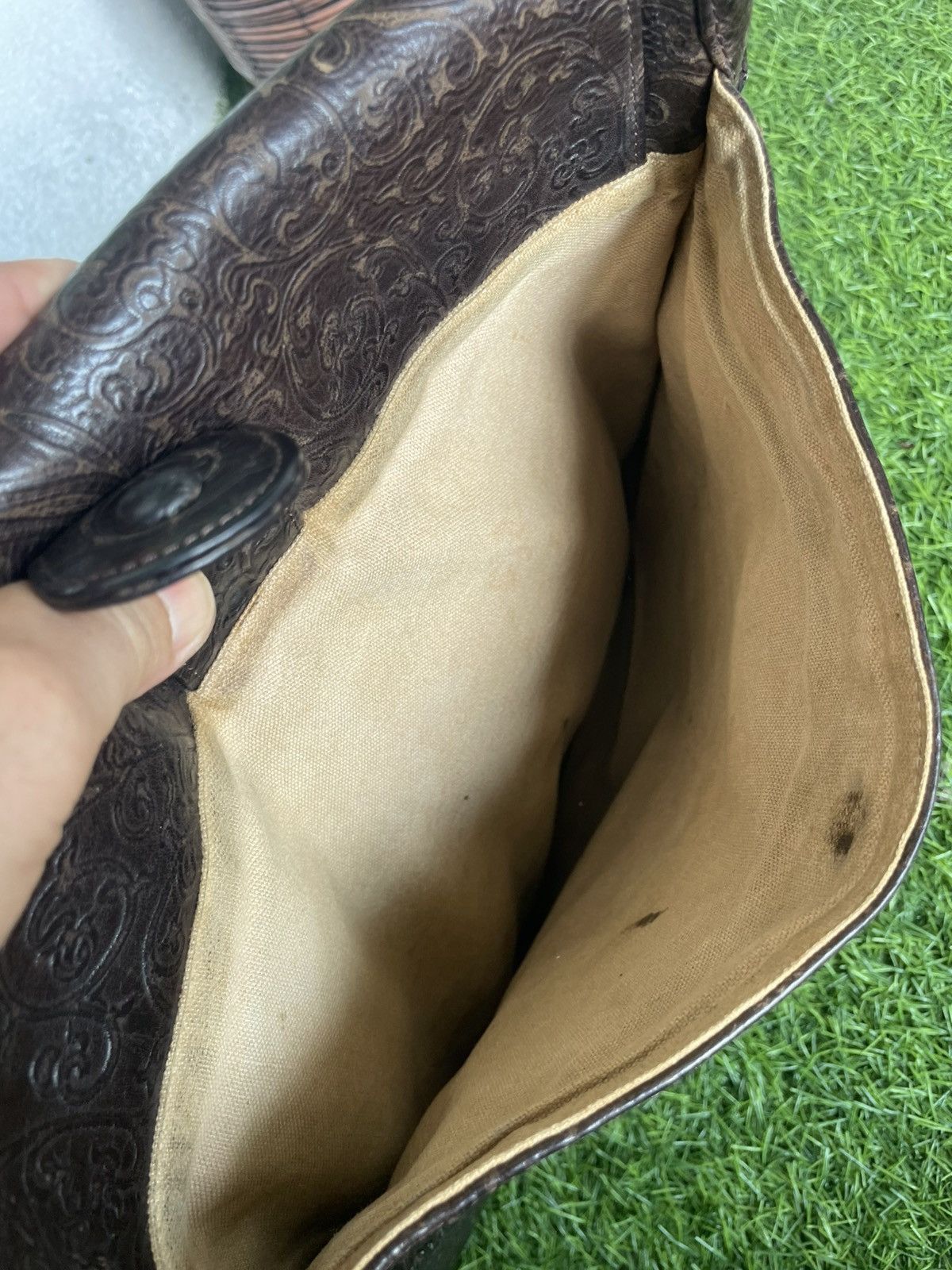 Leather Authentic HIROKO HAYASHI leather Art Shoulder bag Size ONE SIZE - 13 Thumbnail