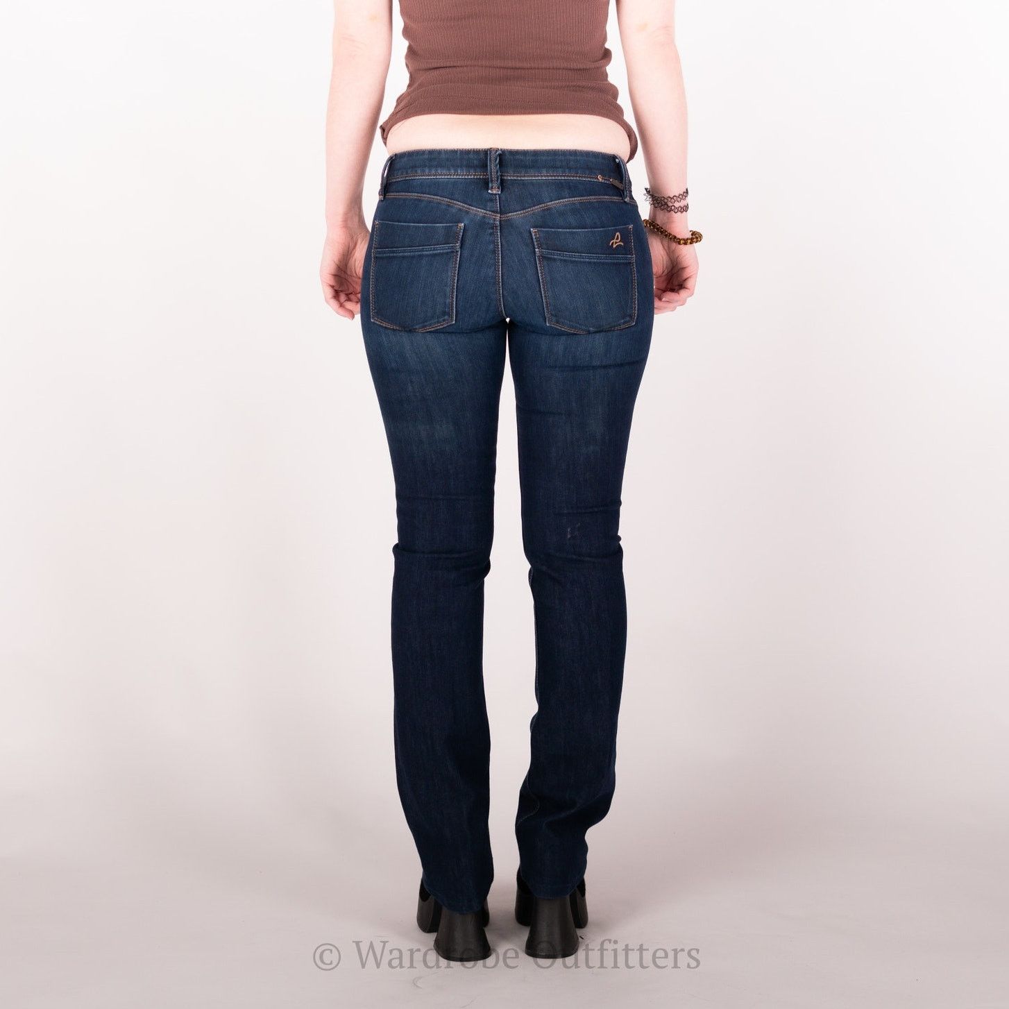 DL1961 DL1961 Cindy Sonic Slim Boot Indigo Low Rise Blue Jeans Size 26" / US 2 / IT 38 - 6 Thumbnail