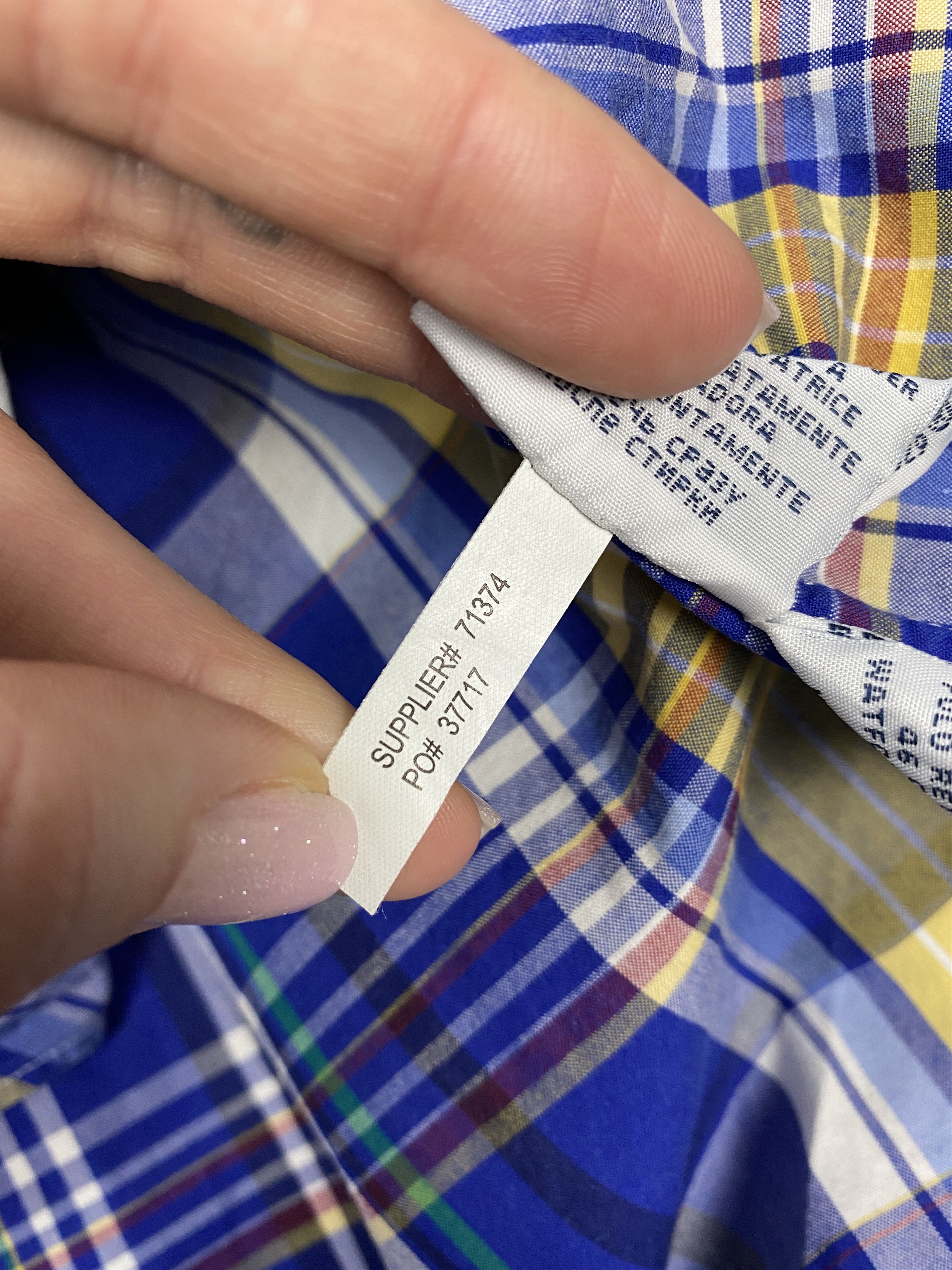 Polo Ralph Lauren × Ralph Lauren Polo Ralph Lauren vintage long sleeve plaid shirt y2k Size US M / EU 48-50 / 2 - 7 Thumbnail