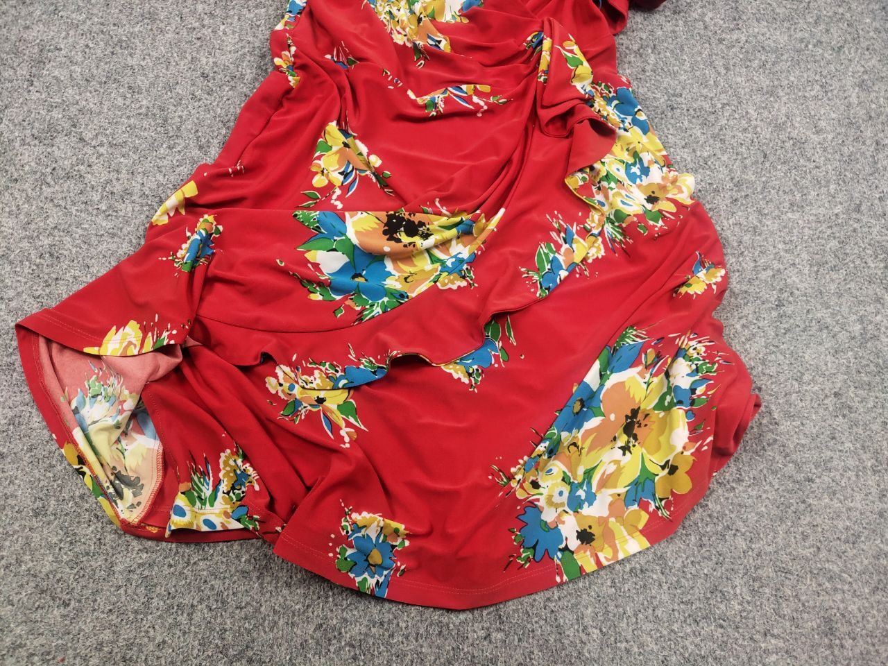 Lauren Ralph Lauren lauren Ralph lauren Black Label Red Dress Flowers Pattern Size M / US 6-8 / IT 42-44 - 6 Thumbnail